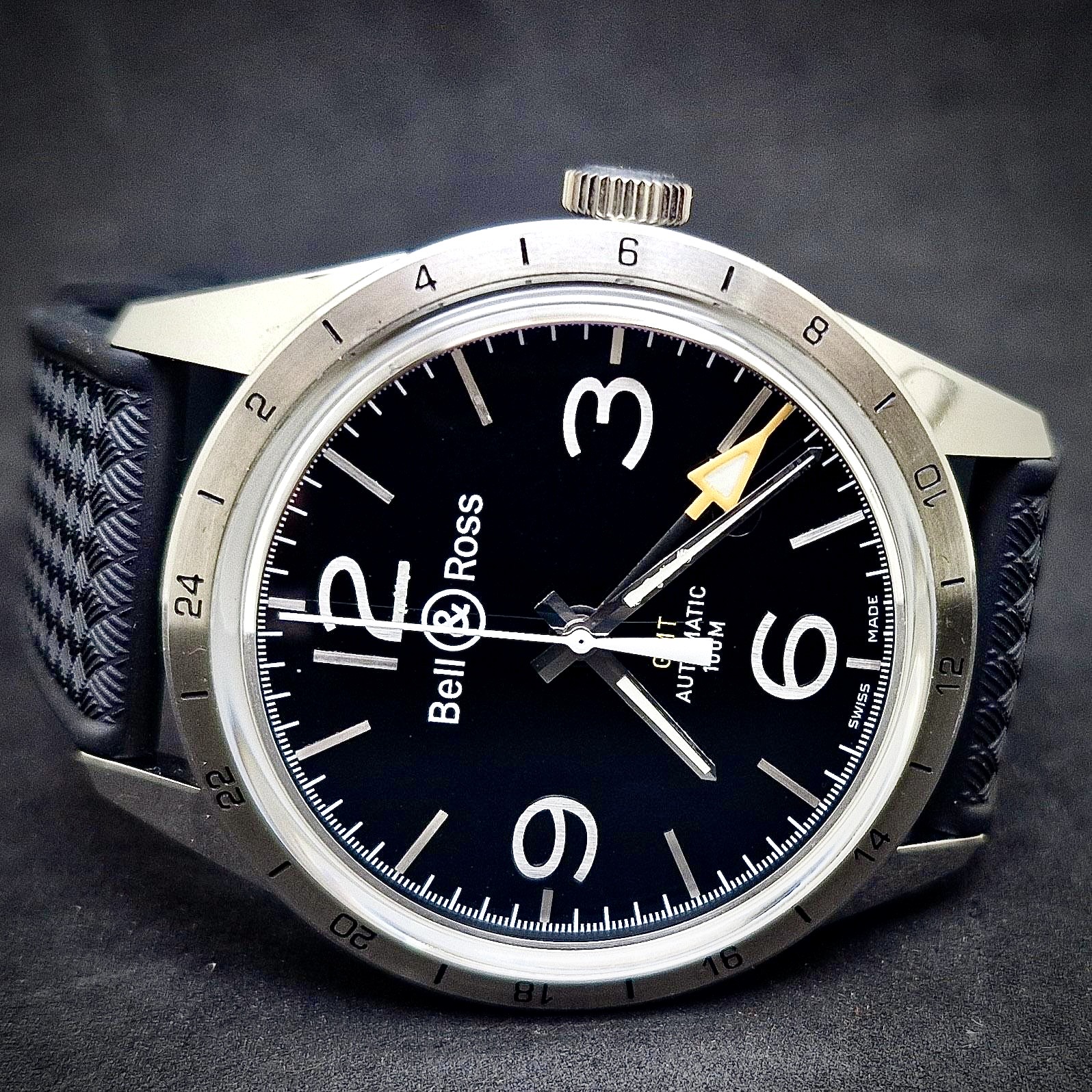 BELL & ROSS VINTAGE GMT