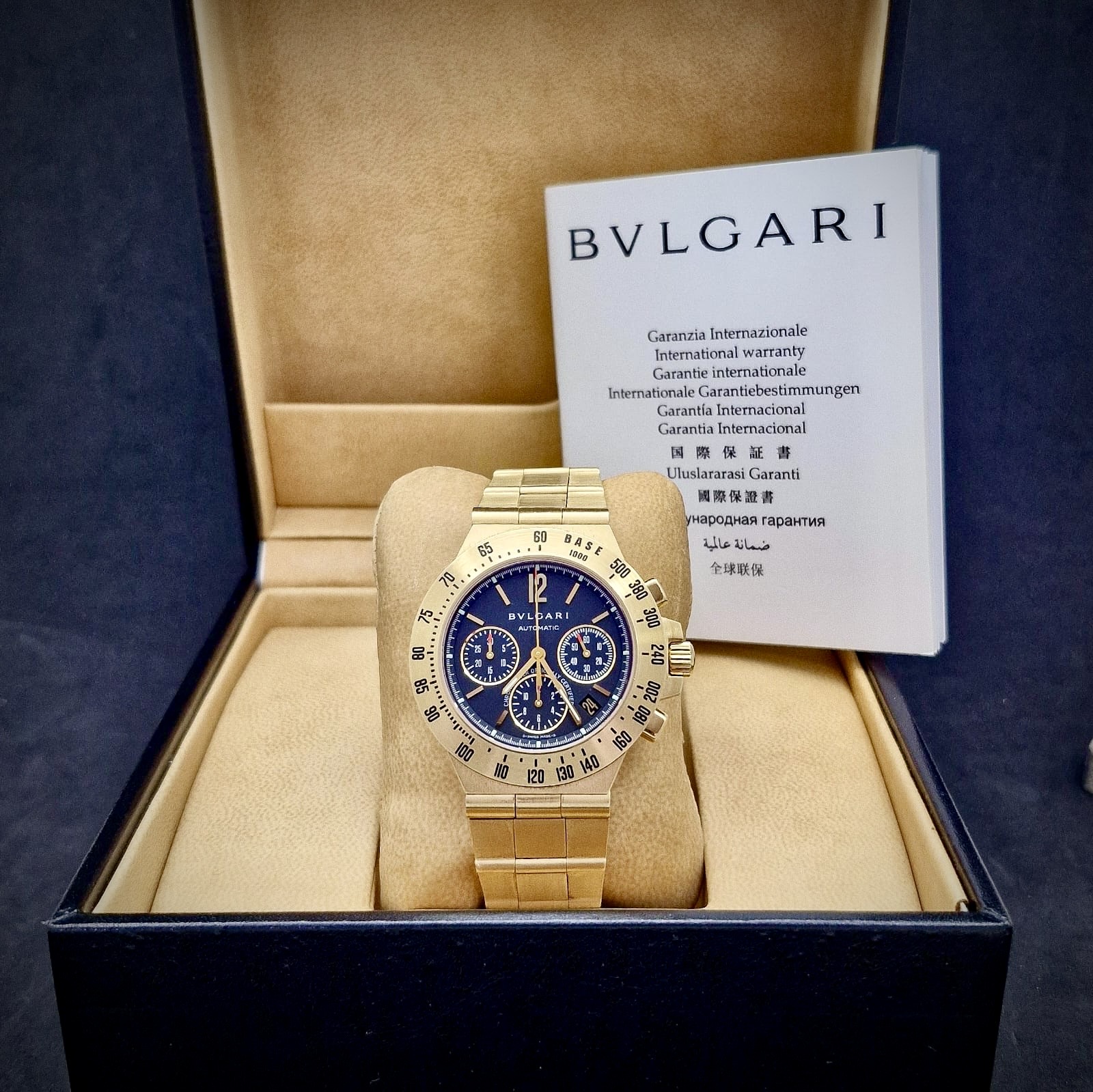 BVLGARI DIAGONO CHRONOGRAPH