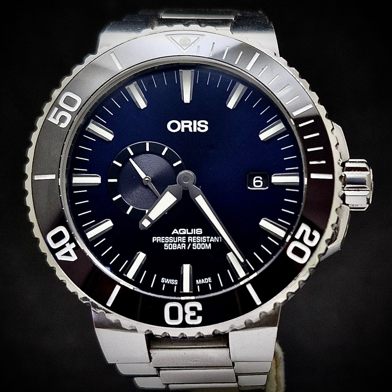 ORIS AQUIS DATE