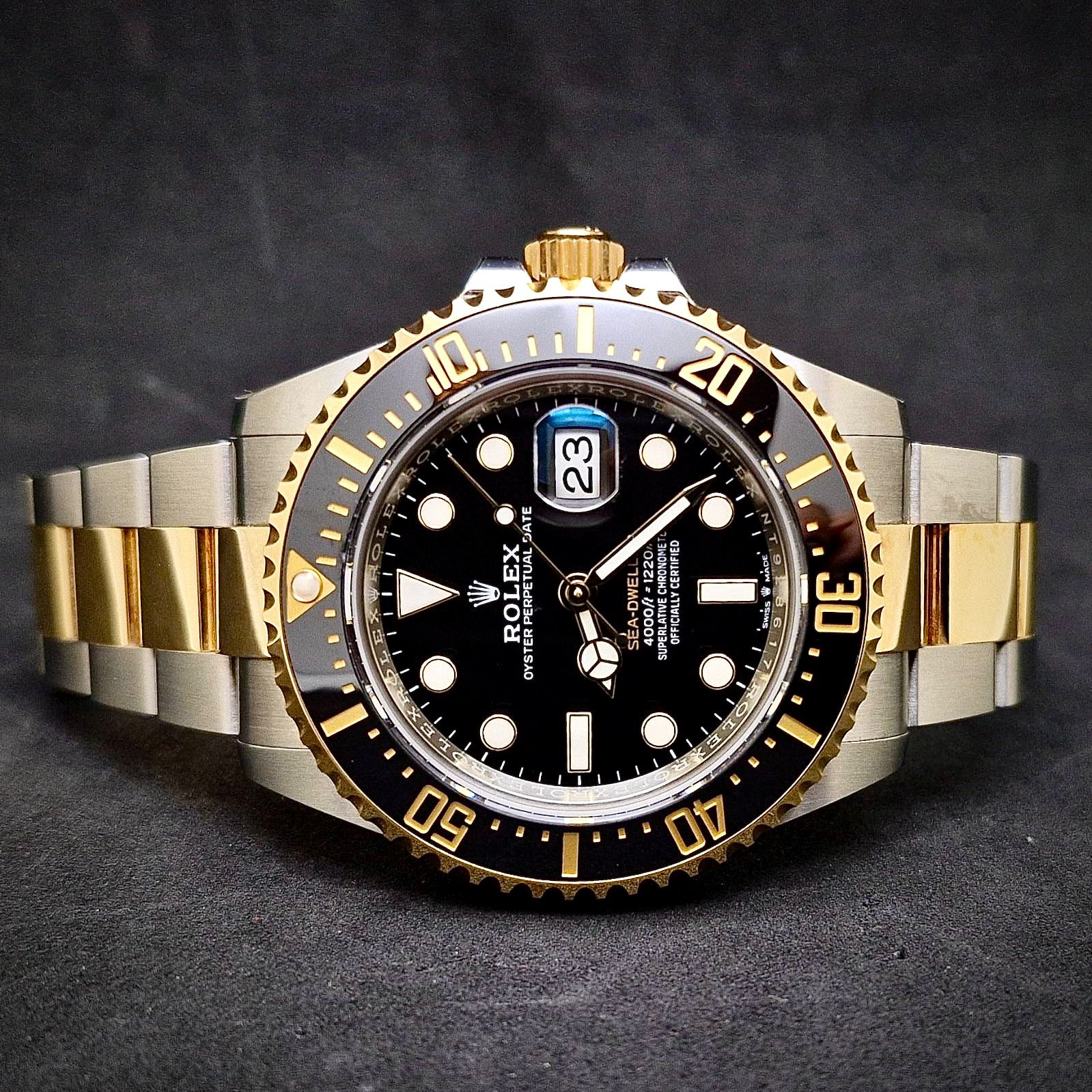 ROLEX SEA-DWELLER GOLD & STEEL