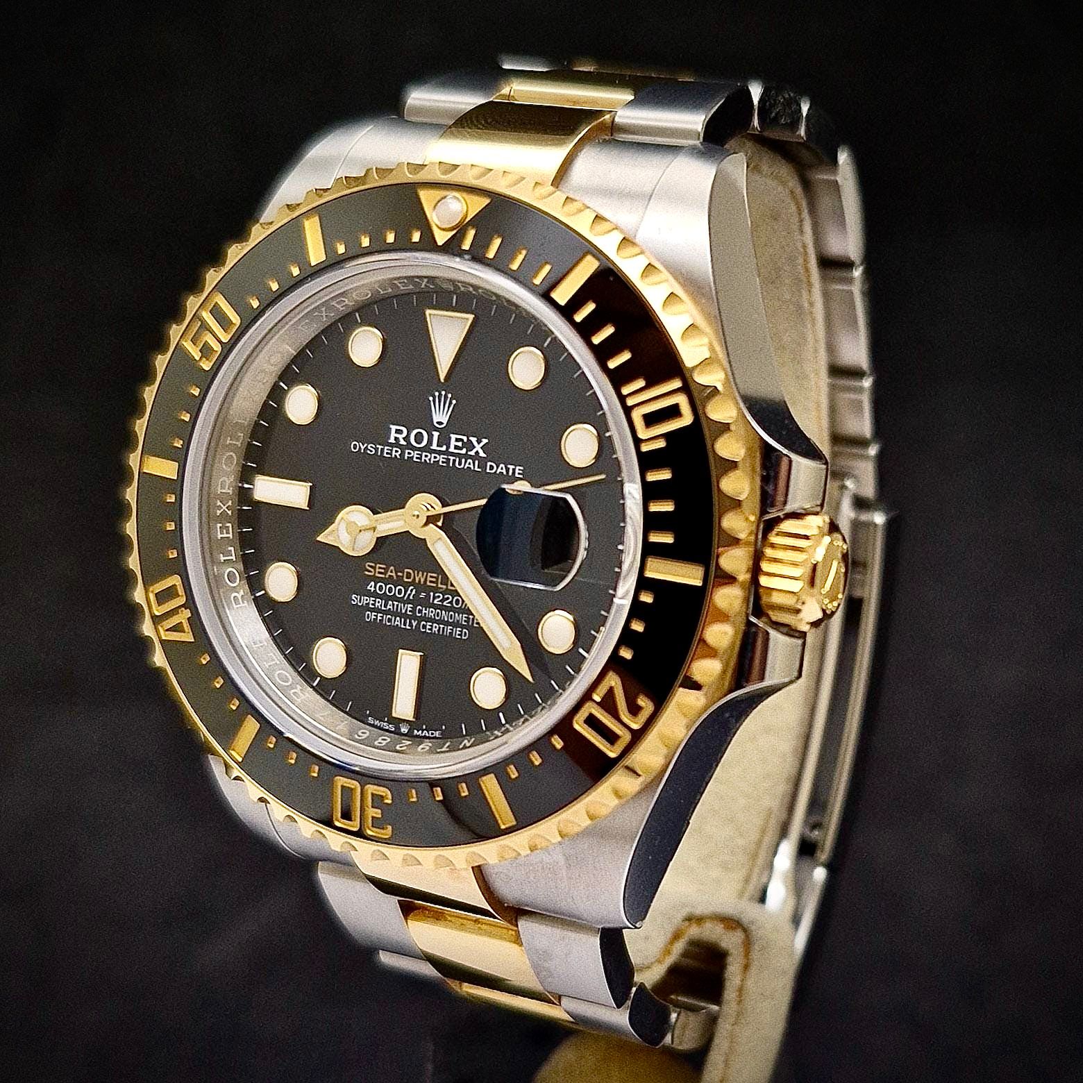 ROLEX SEA-DWELLER GOLD & STEEL