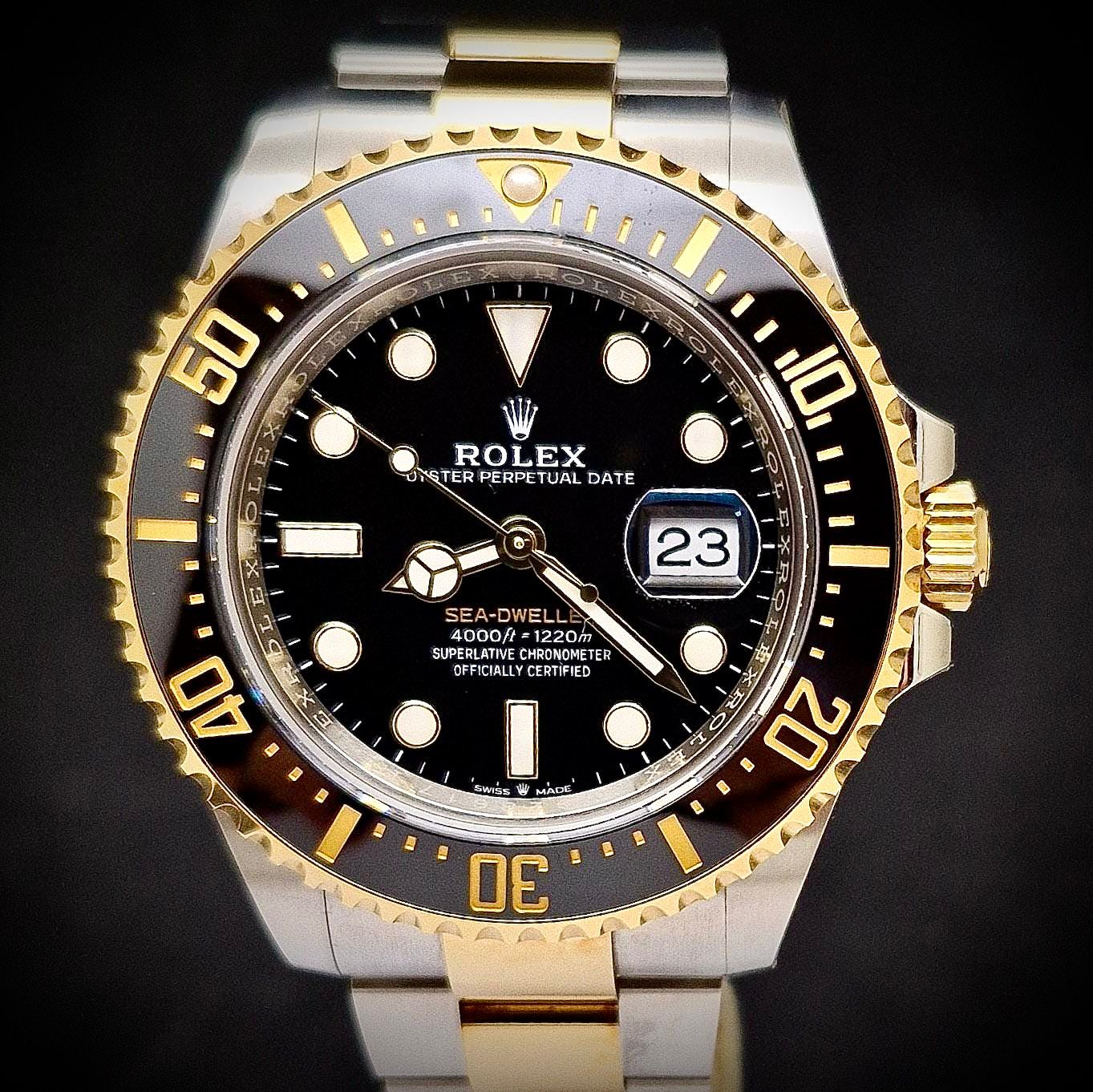 ROLEX SEA-DWELLER GOLD & STEEL