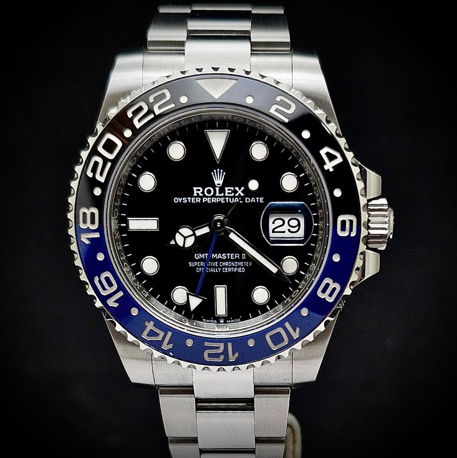 ROLEX GMT MASTER II - BATMAN