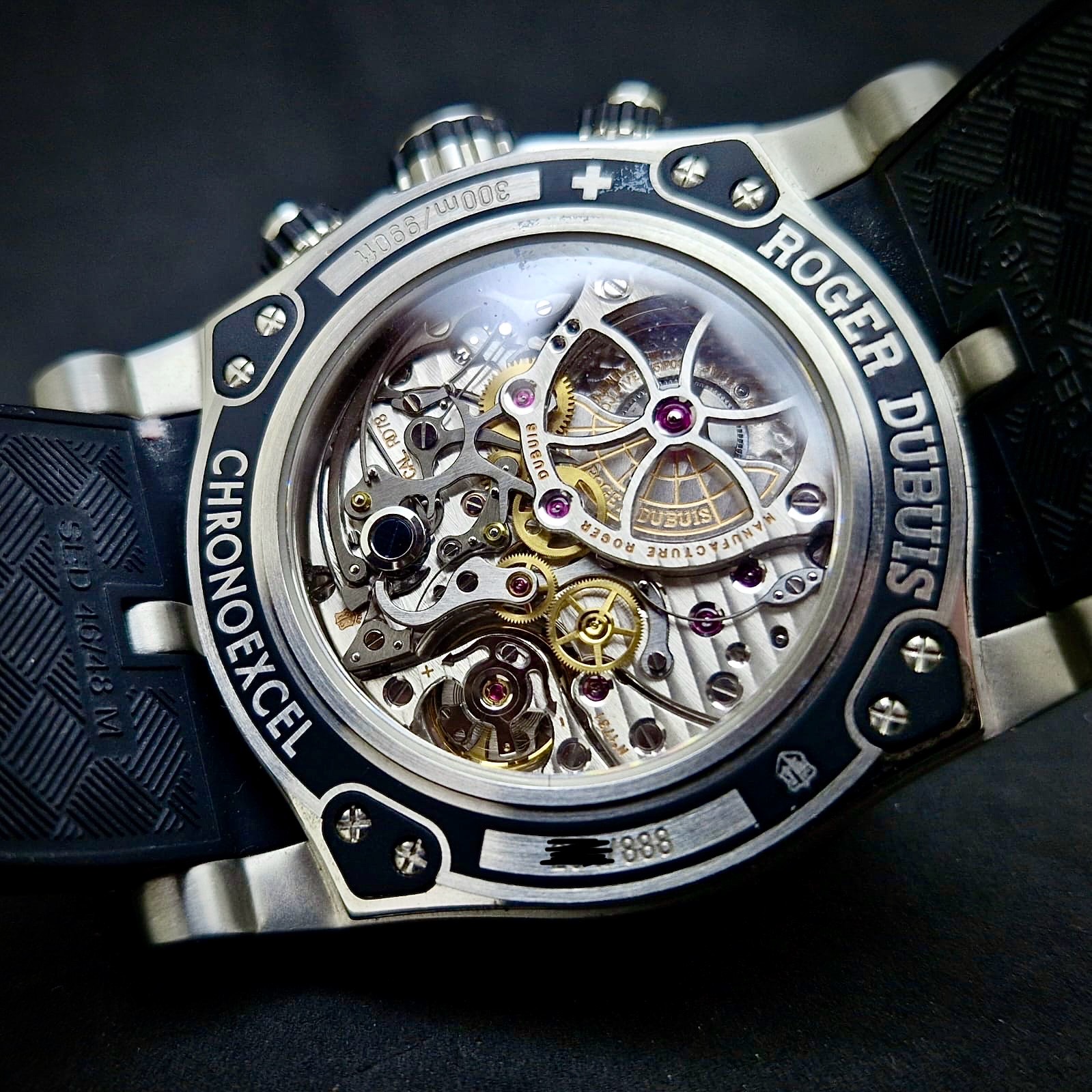 ROGER DUBUIS EASY DIVER  CHRONOGRAPH  LIMITED EDITION