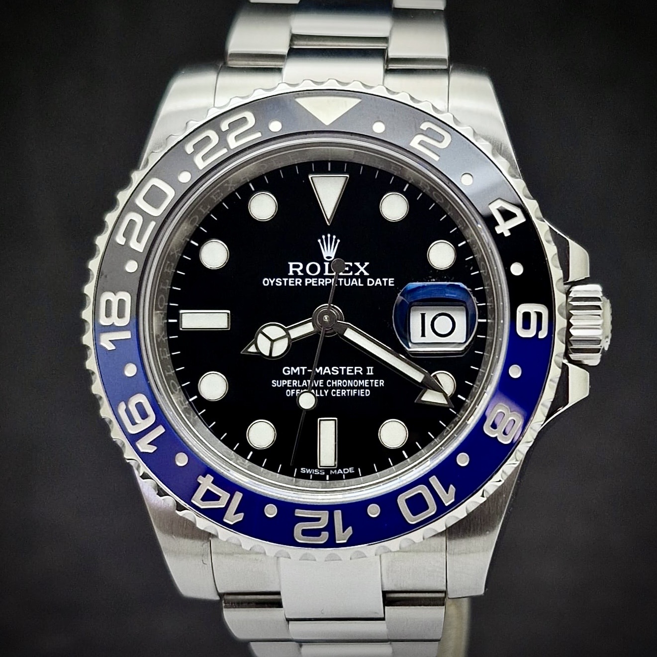 ROLEX GMT MASTER II - BATMAN