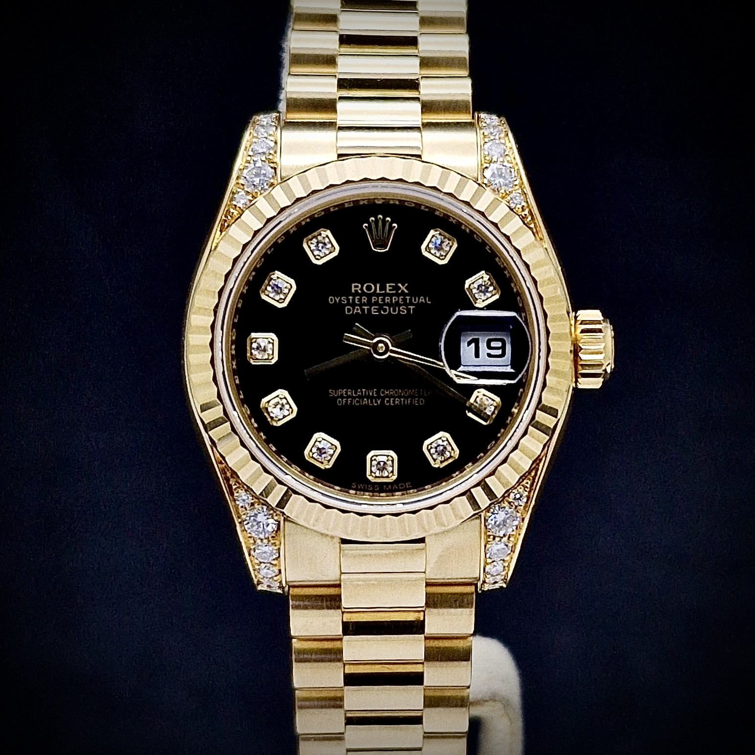 ROLEX LADY DATEJUST PRESIDENT