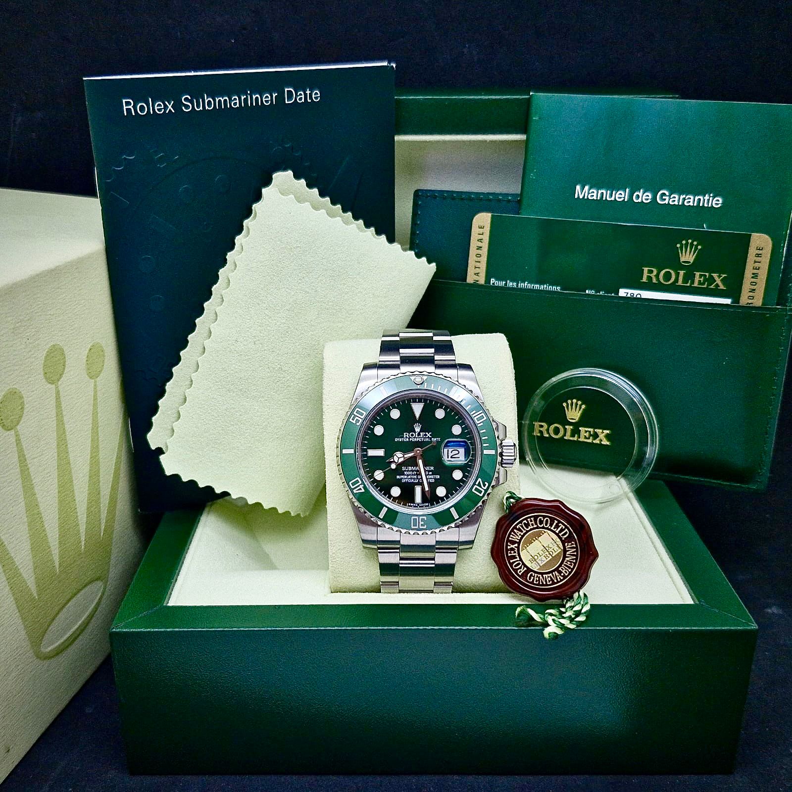 ROLEX SUBMARINER DATE - HULK