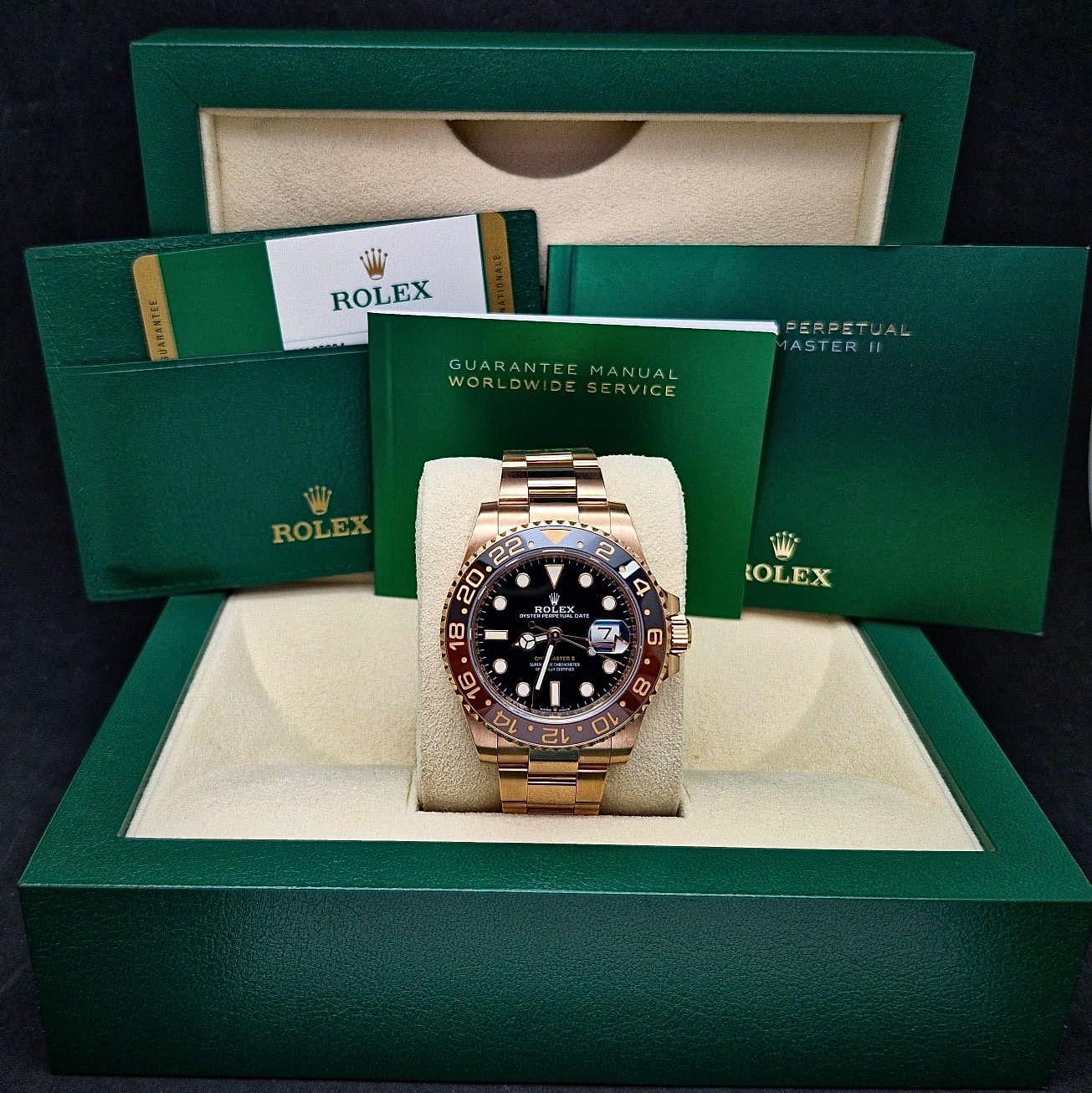 ROLEX GMT MASTER II - ROOTBEER