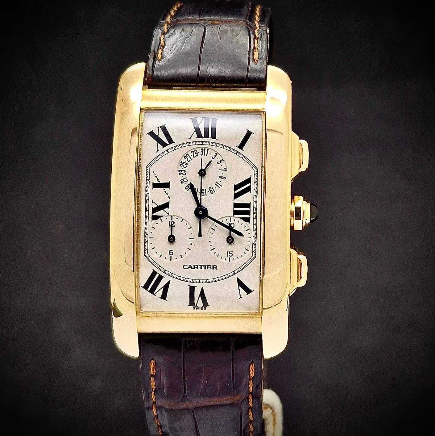 CARTIER TANK AMERICAINE CHRONOGRAPH