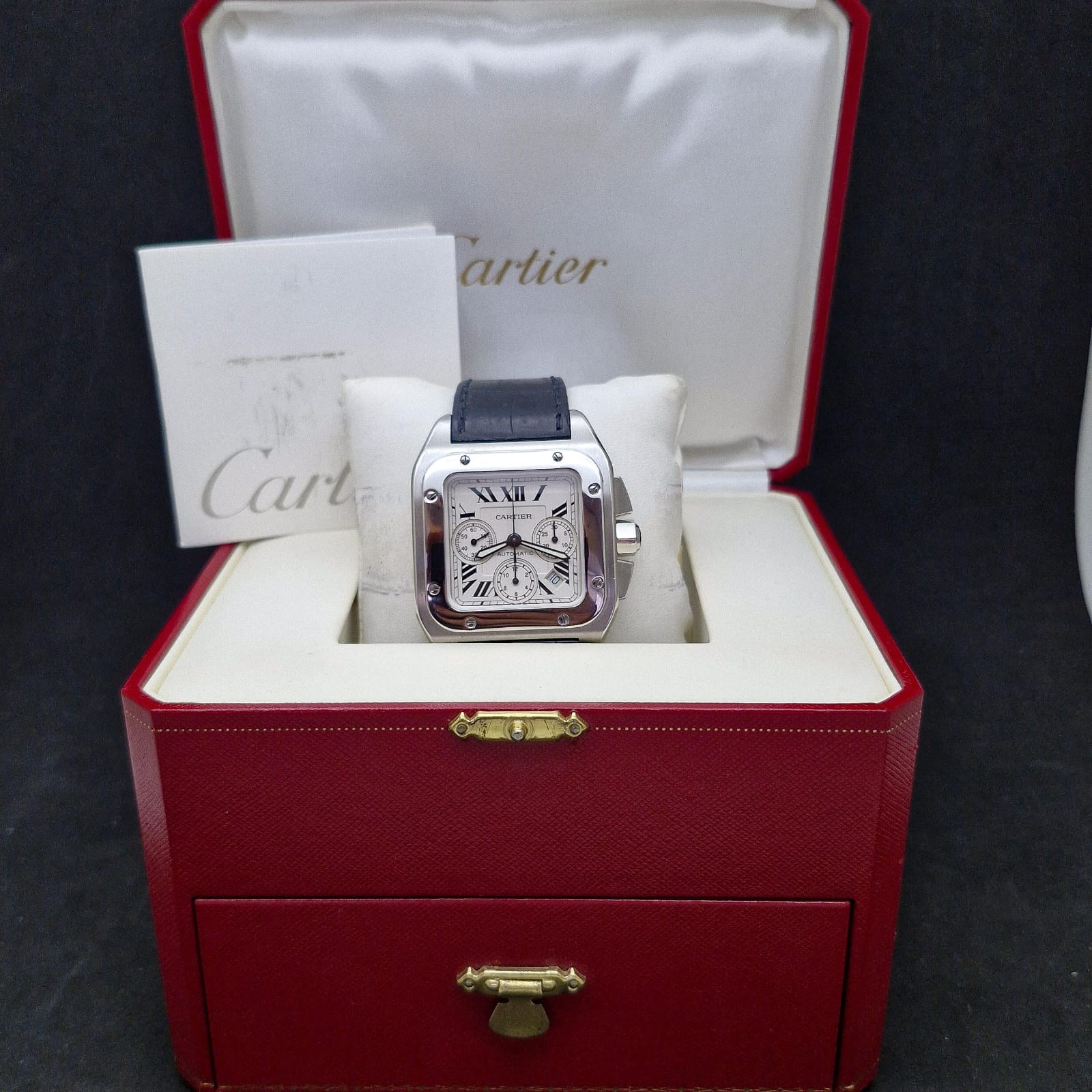 CARTIER SANTOS 100 XL CHRONOGRAPH