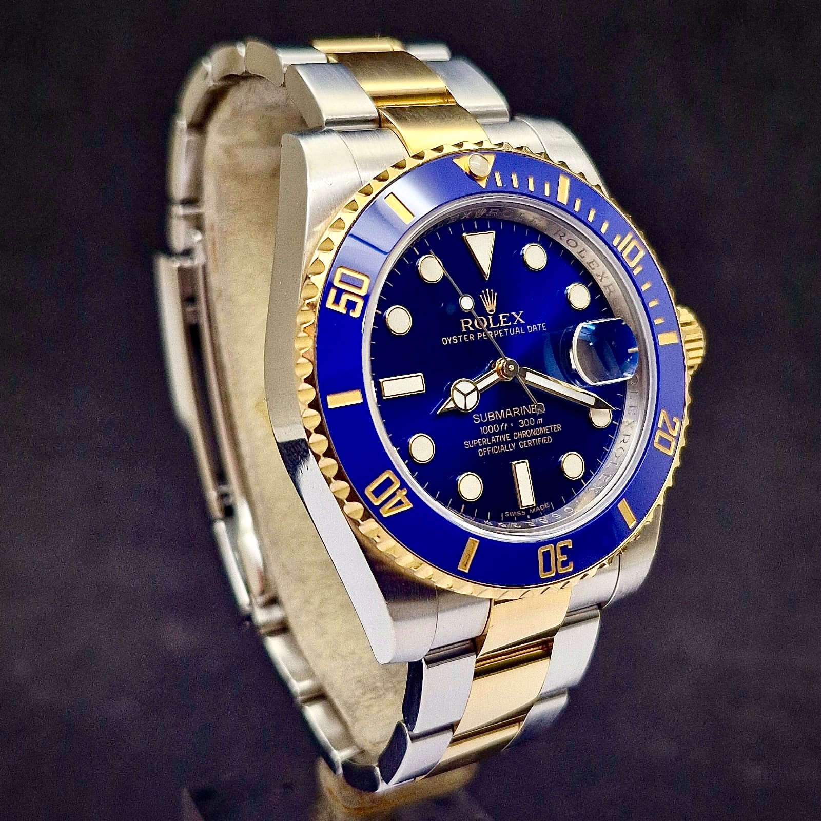 ROLEX SUBMARINER DATE GOLD & STEEL