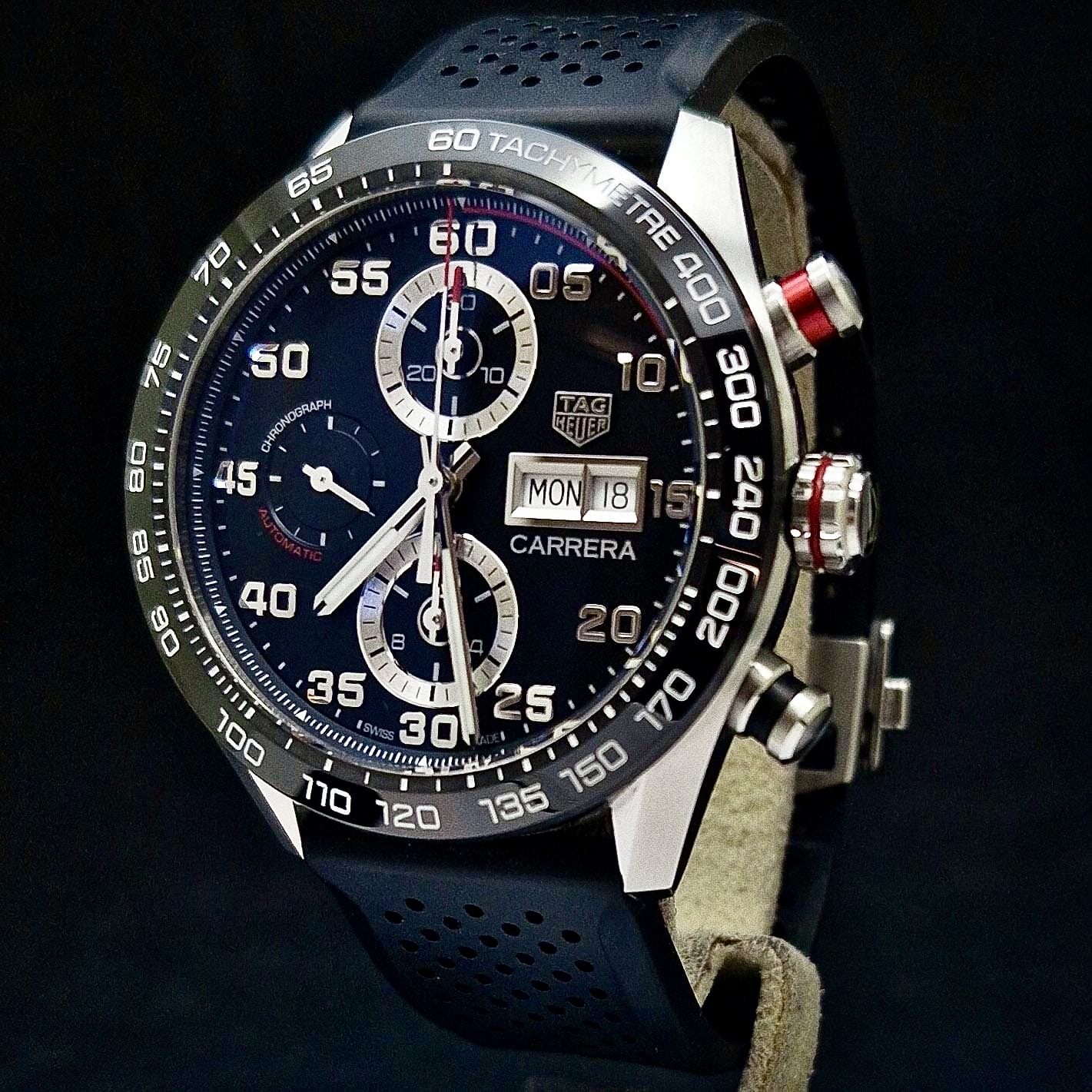 TAG HEUER CARRERA DAY-DATE CHRONOGRAPH