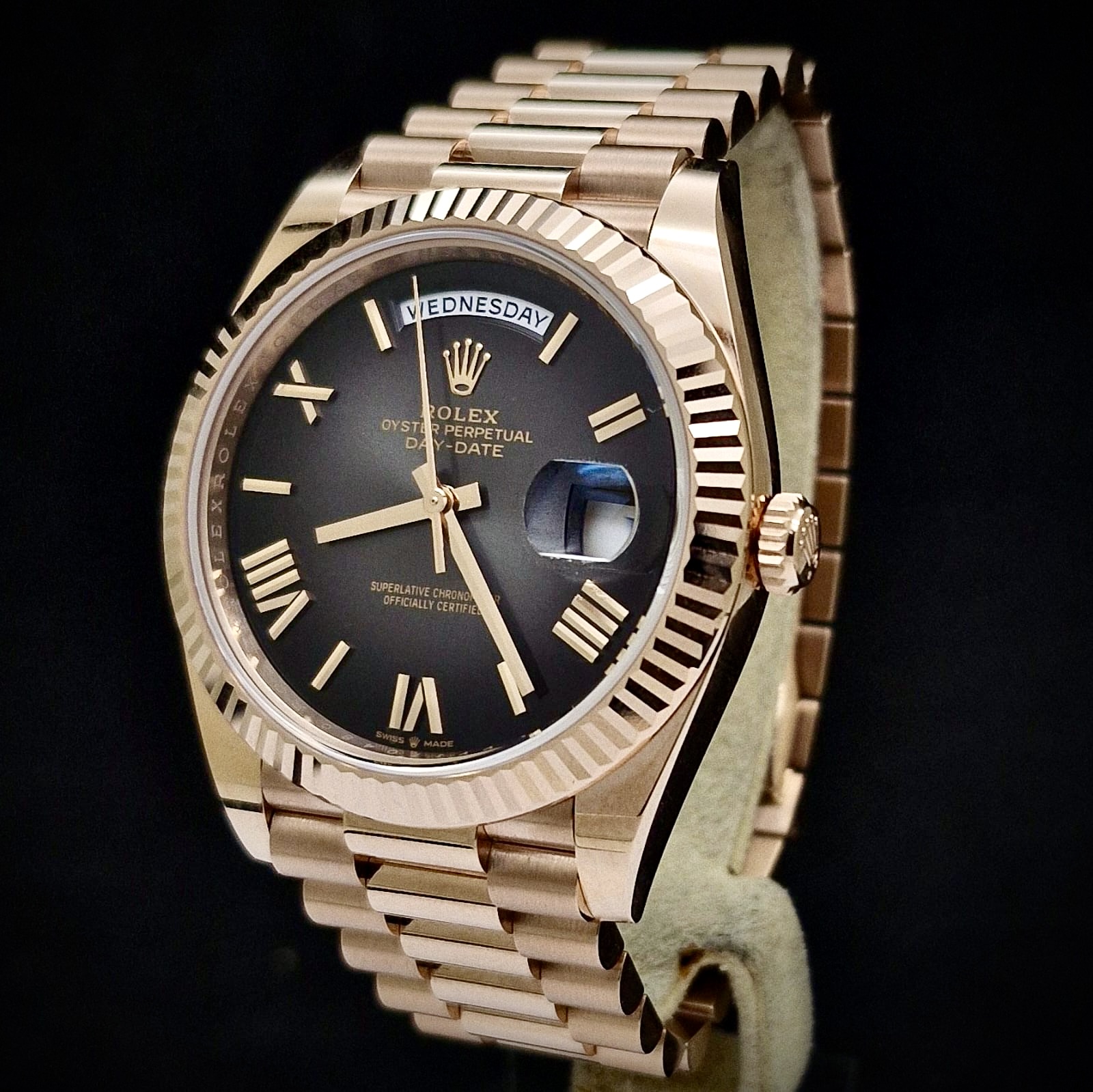 ROLEX DAY-DATE 40 ROSE GOLD