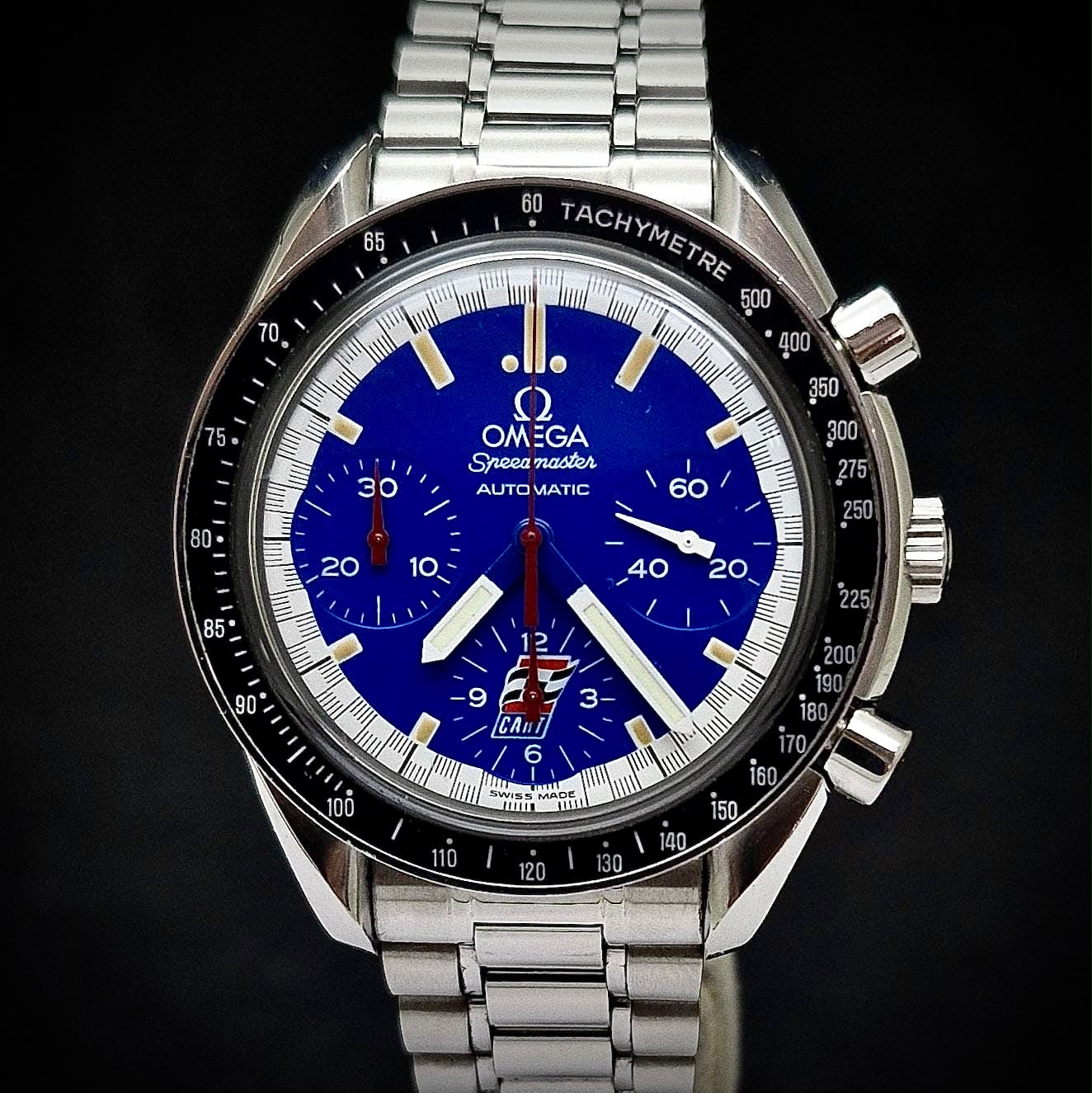 OMEGA SPEEDMASTER RACING CART