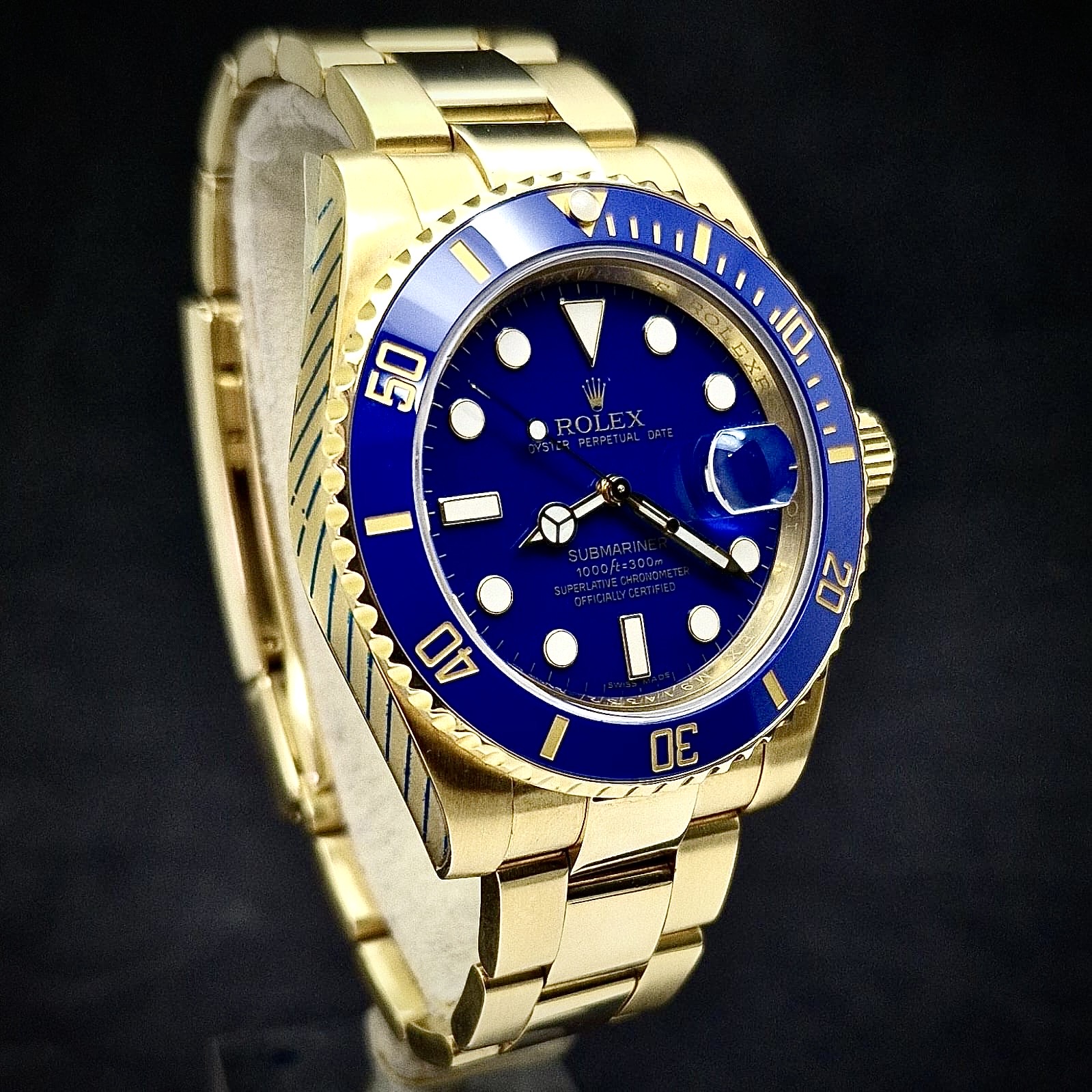 ROLEX SUBMARINER DATE - GOLD
