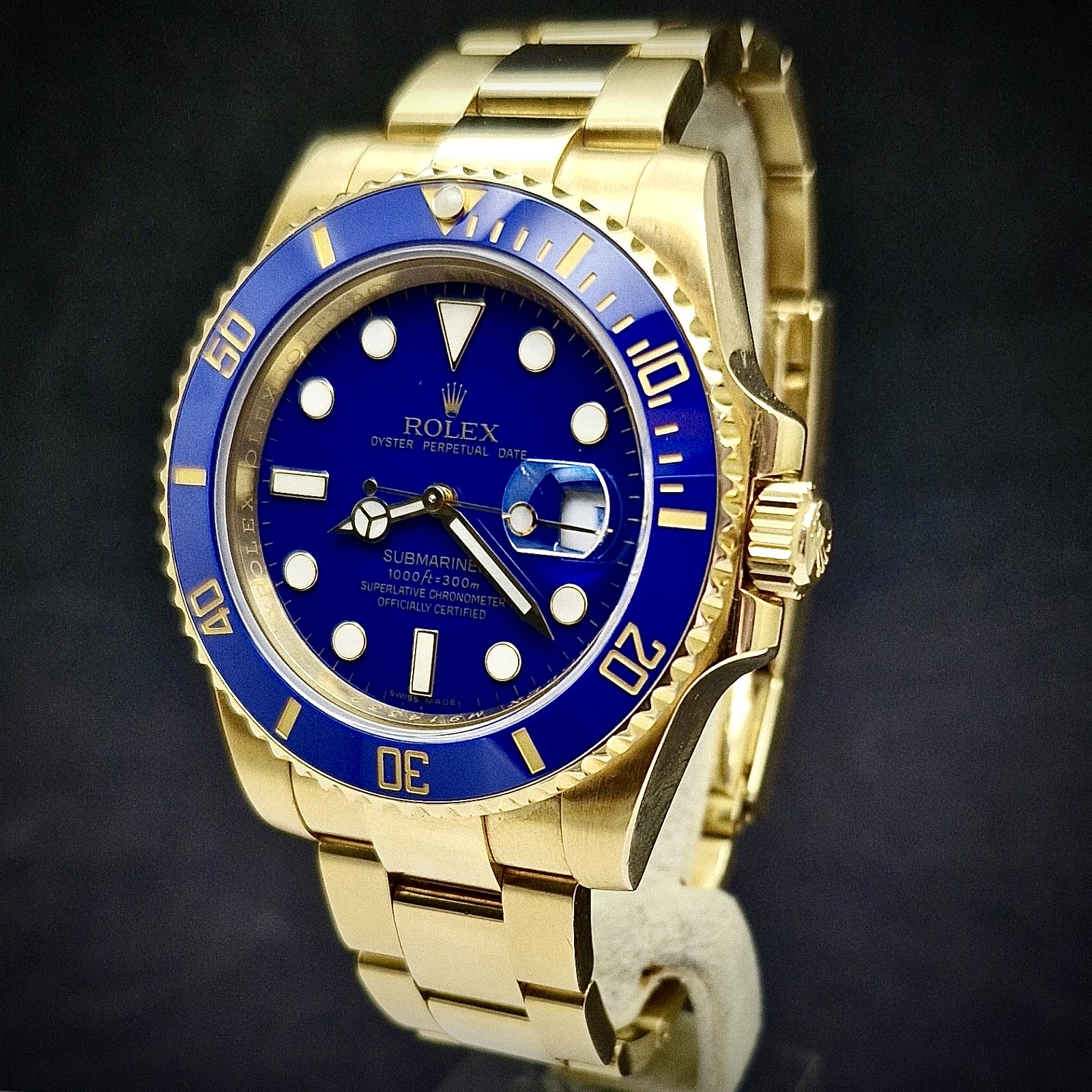 ROLEX SUBMARINER DATE - GOLD