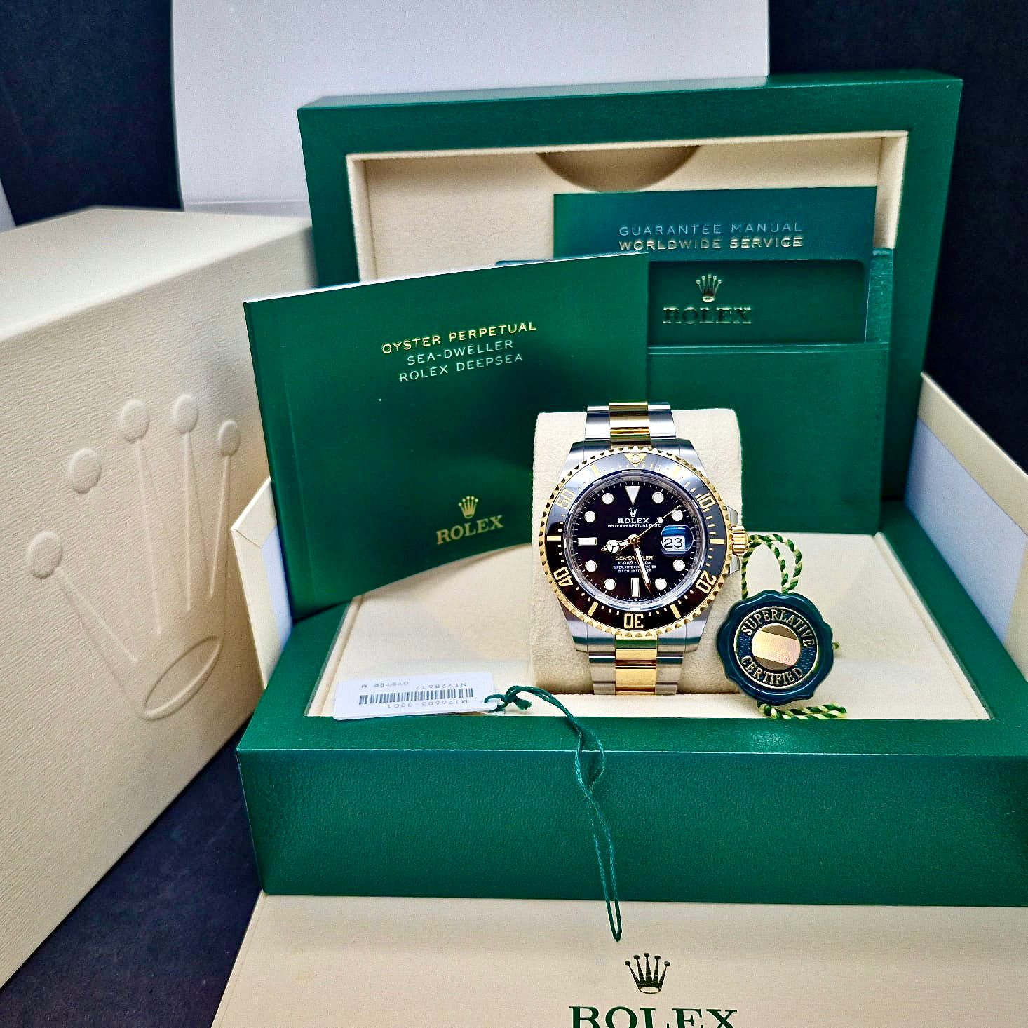 ROLEX SEA-DWELLER GOLD & STEEL