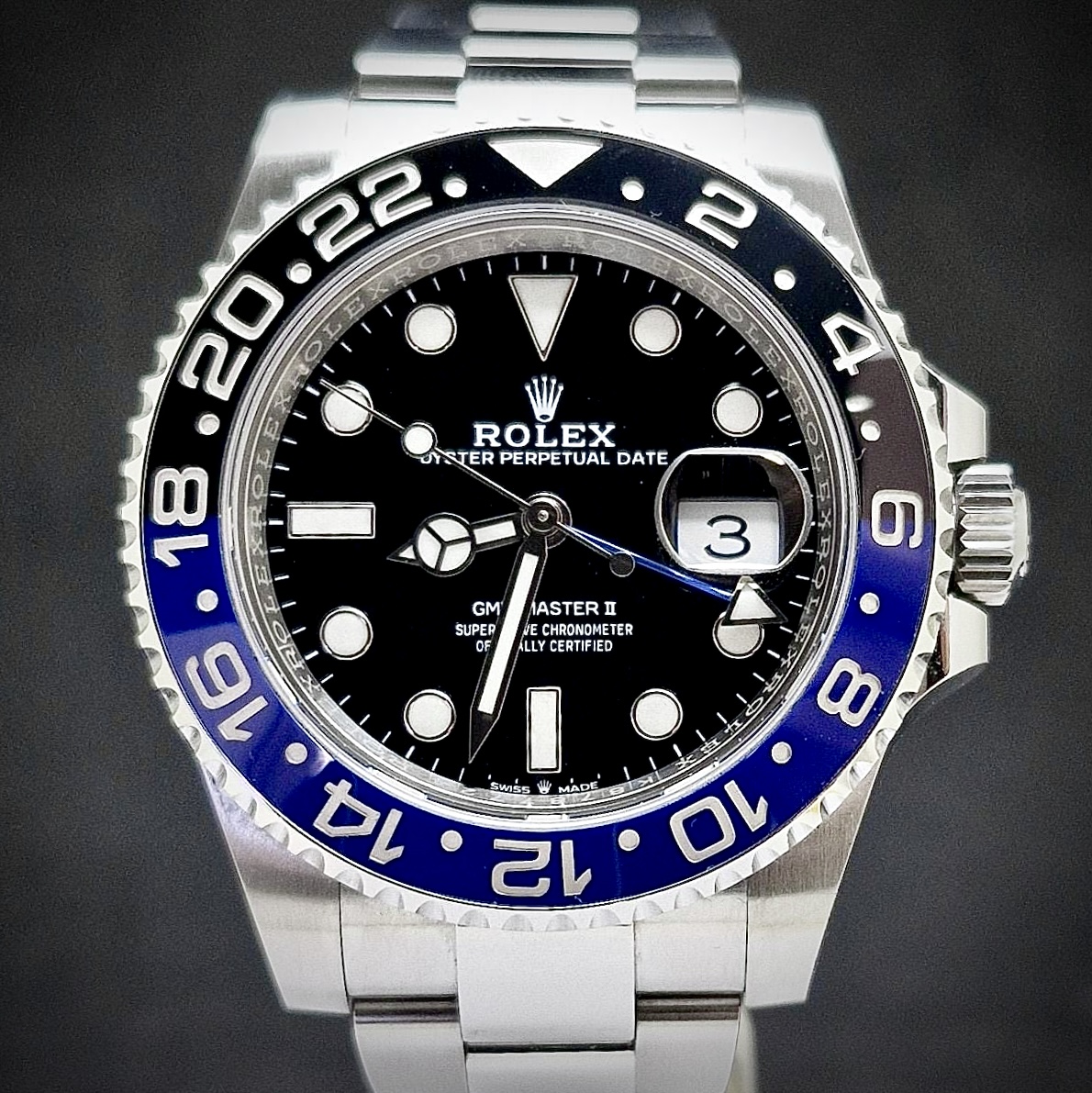 ROLEX GMT MASTER II - BATMAN