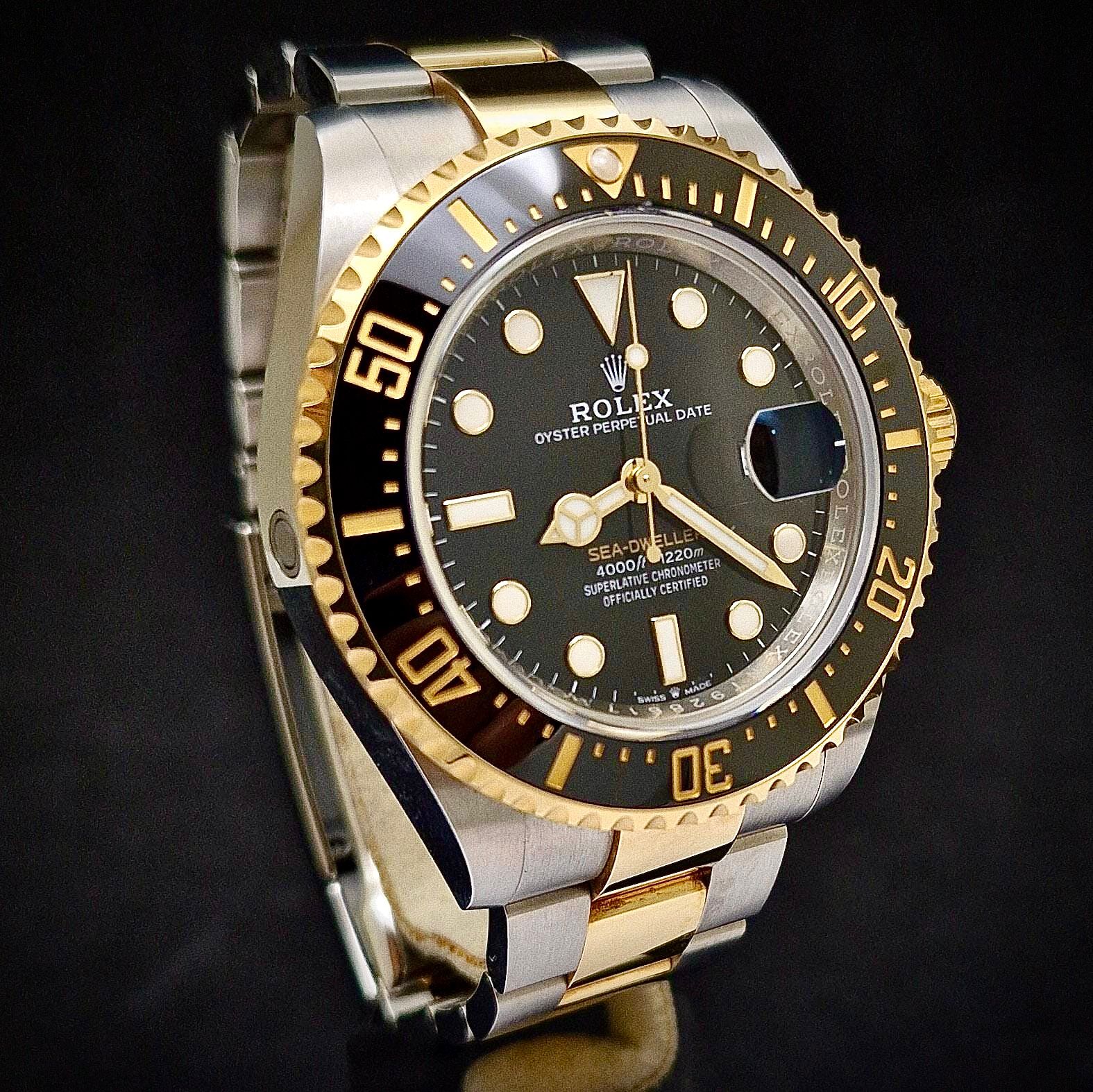 ROLEX SEA-DWELLER GOLD & STEEL