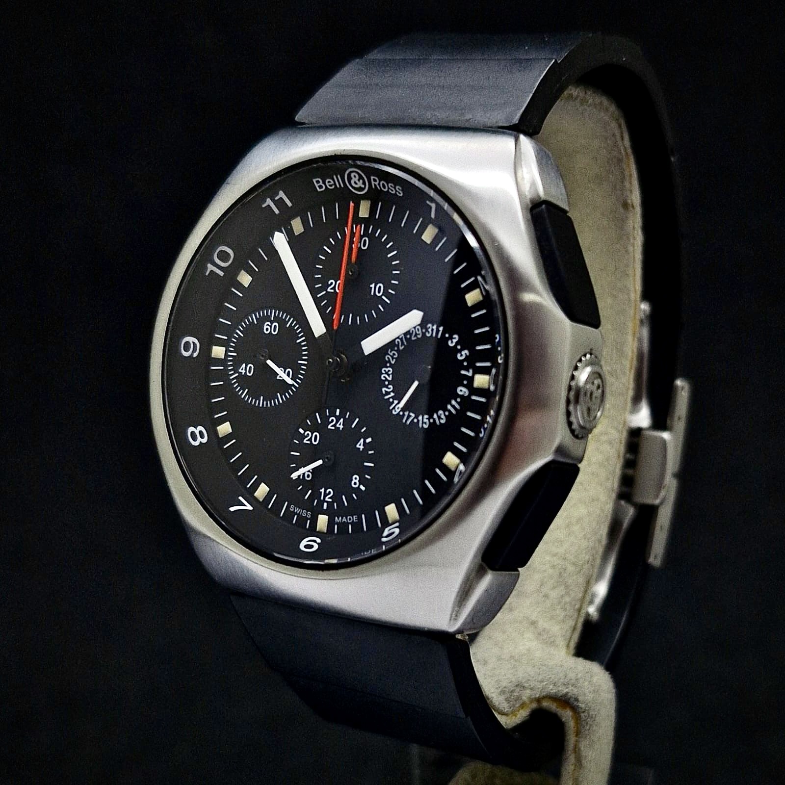 BELL & ROSS SPACE 3 GMT CHRONOGRAPH