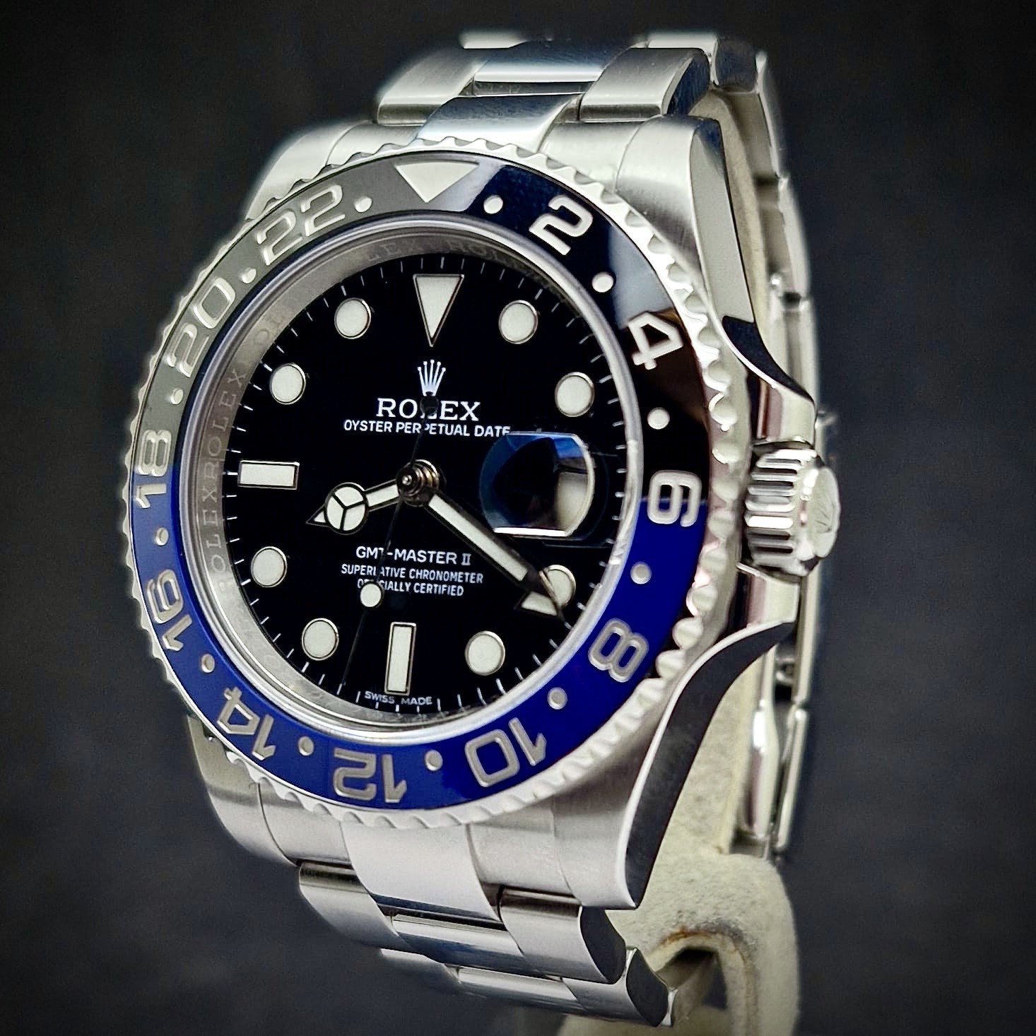 ROLEX GMT MASTER II - BATMAN