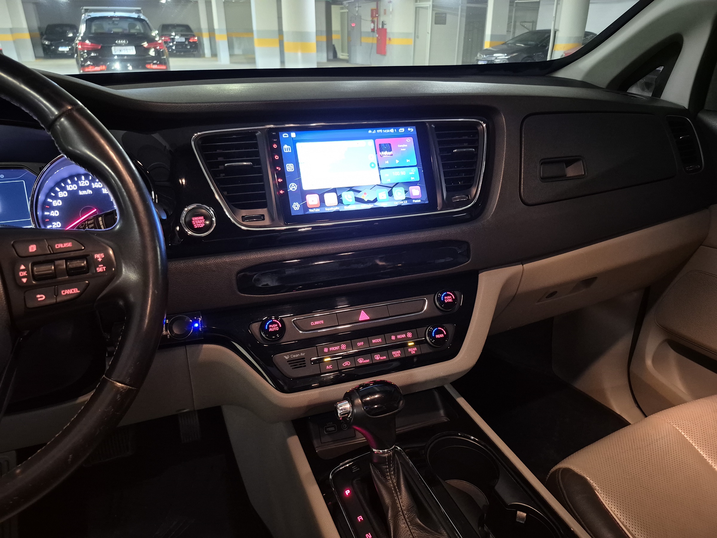KIA CARNIVAL 3.3 EX V6 24V GASOLINA 4P AUTOMATICO