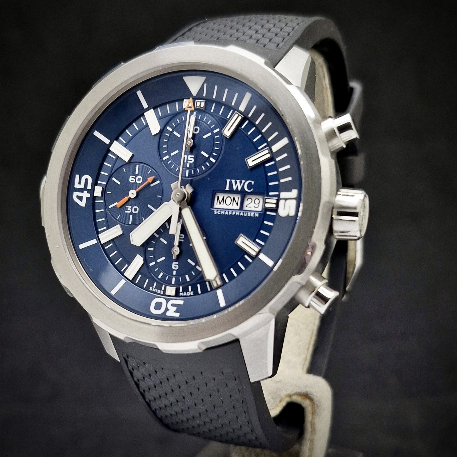 IWC AQUATIMER CHRONOGRAPH -JACQUES COUSTEAU