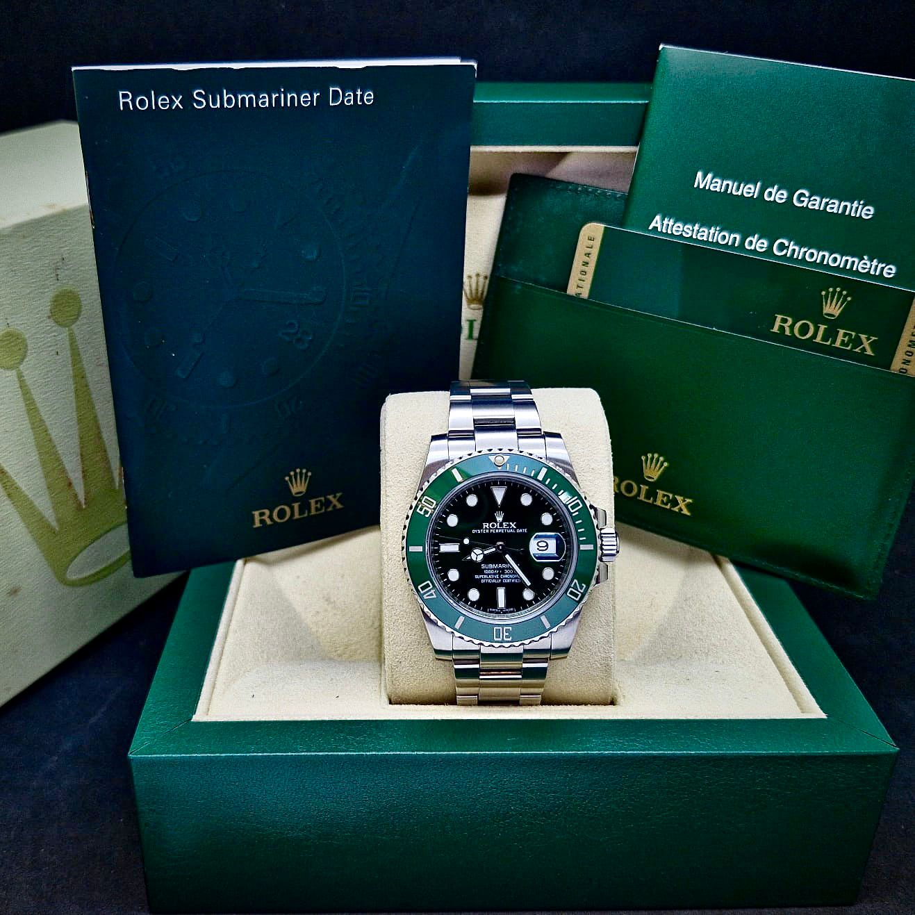 ROLEX SUBMARINER DATE - HULK
