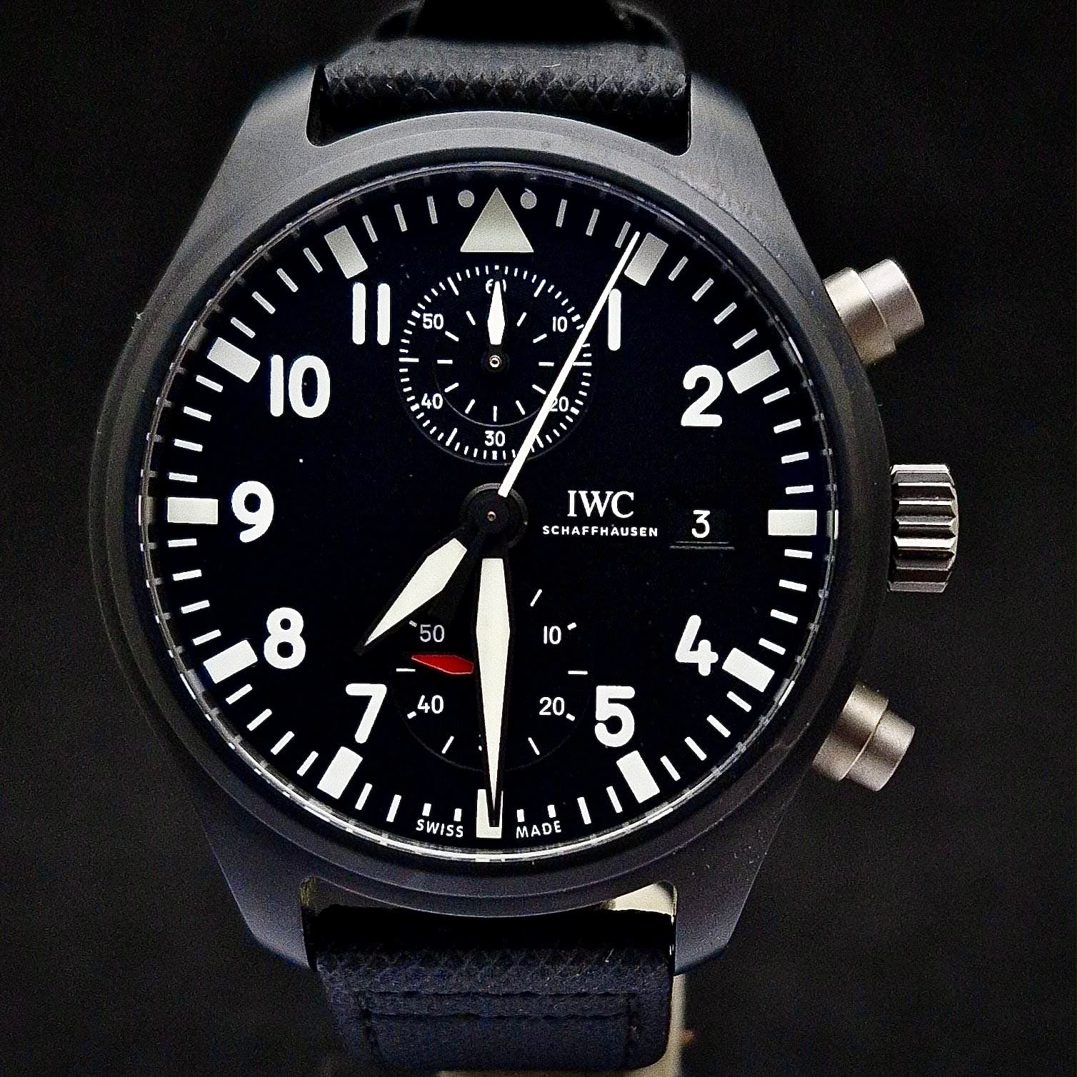 IWC PILOT CHRONOGRAPH TOP GUN