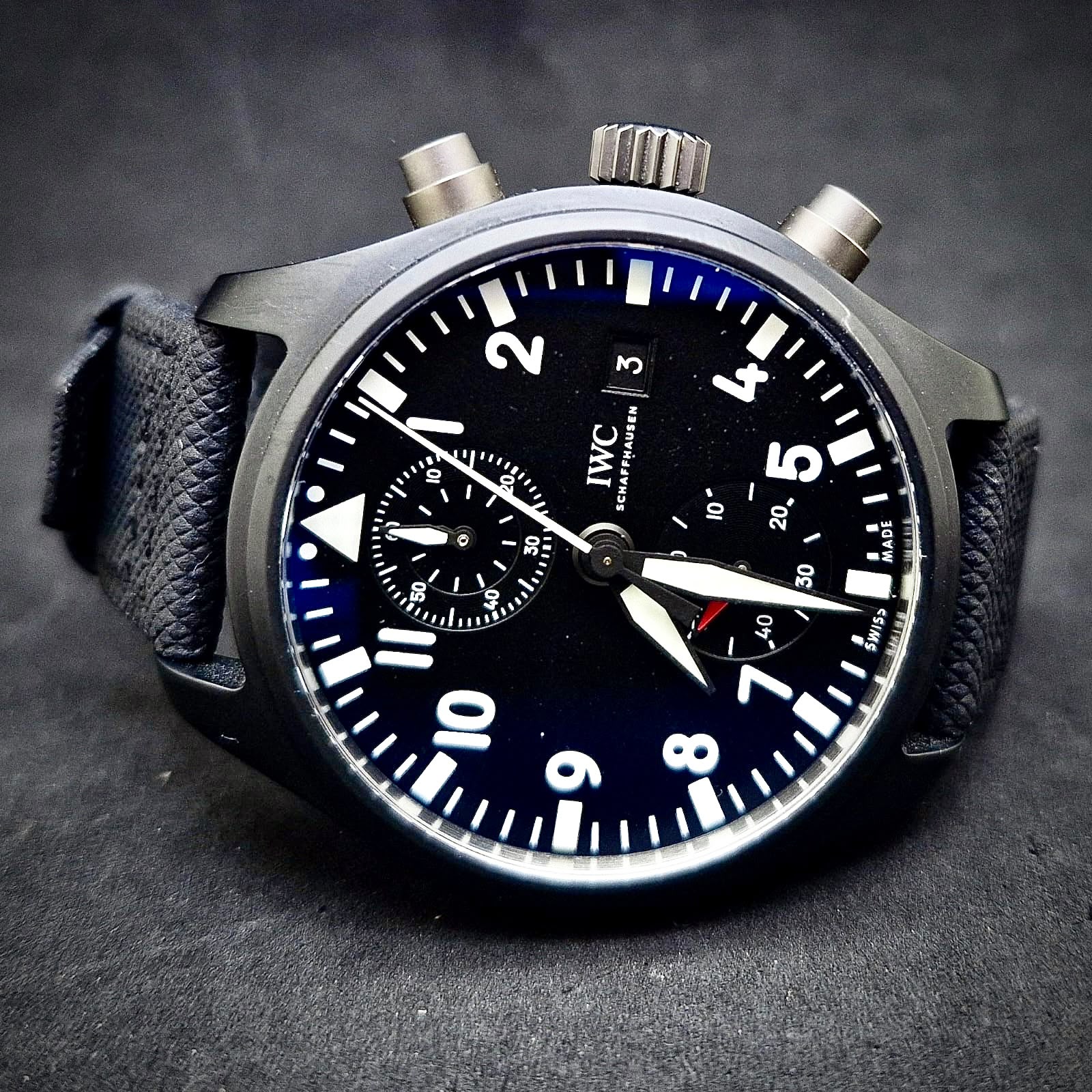 IWC PILOT CHRONOGRAPH TOP GUN