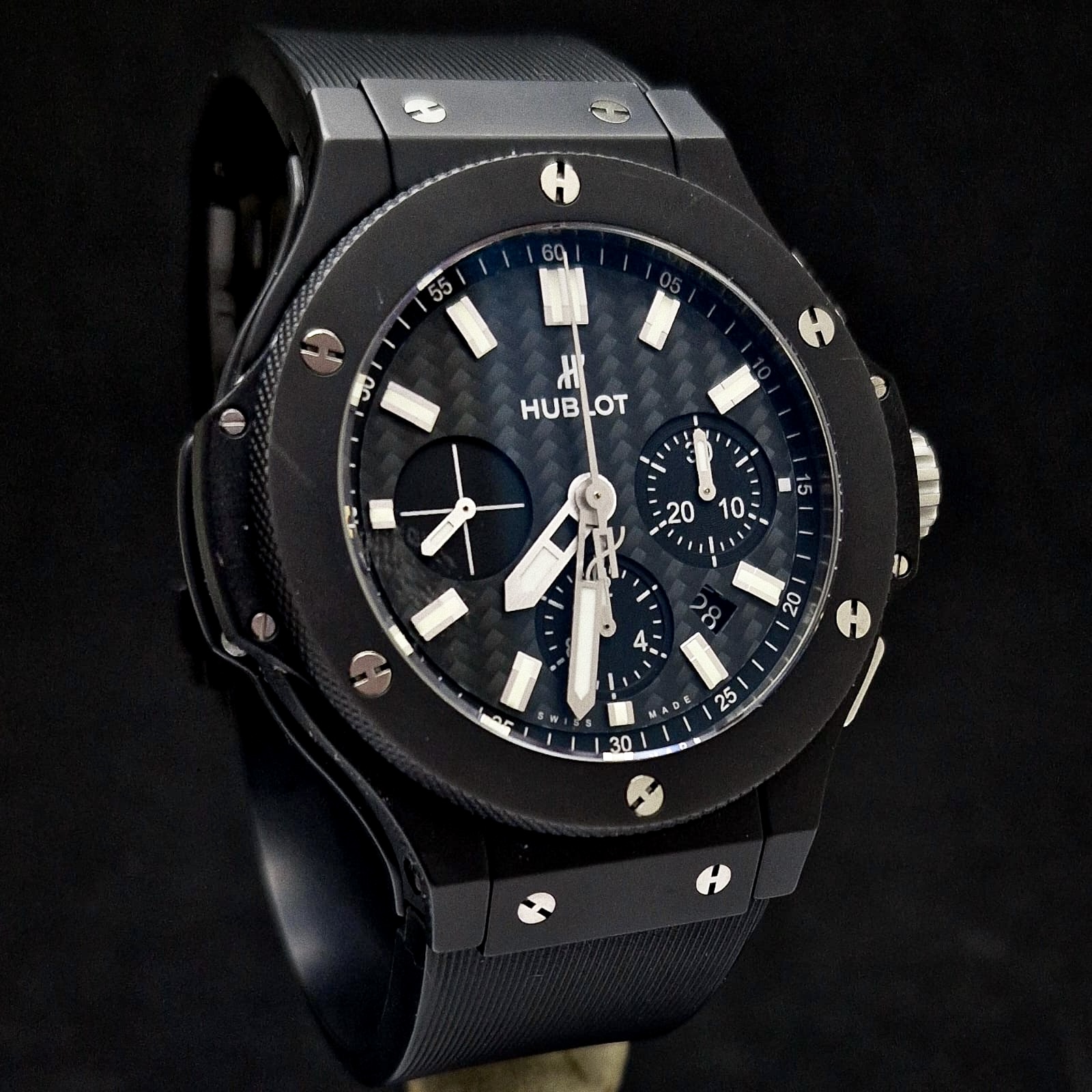 HUBLOT BIG BANG CHRONOGRAPH BLACK MAGIC