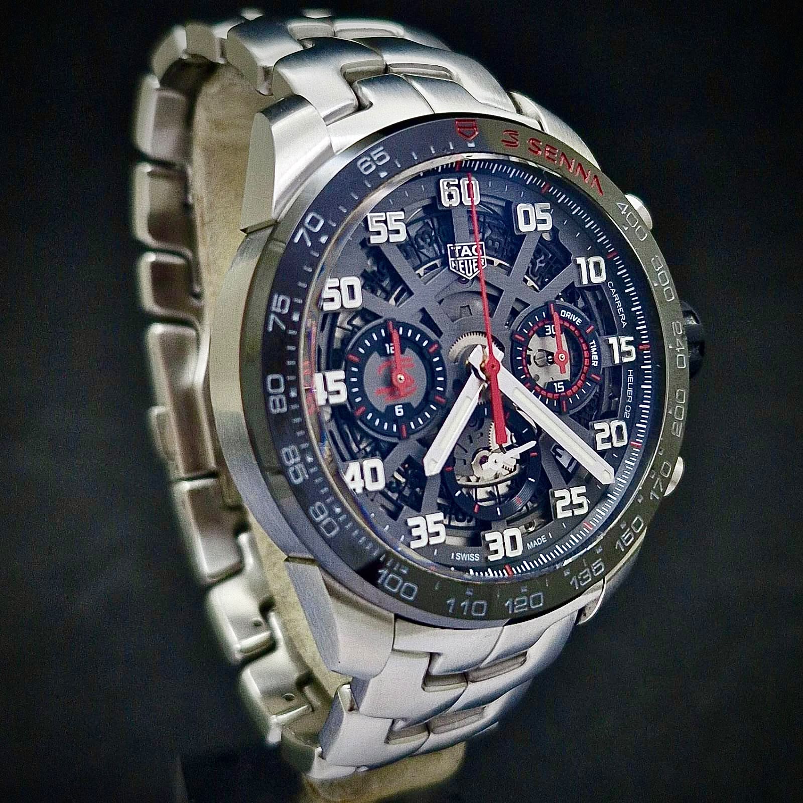 TAG HEUER CARRERA CALIBRE HEUER 02 AYRTON SENNA