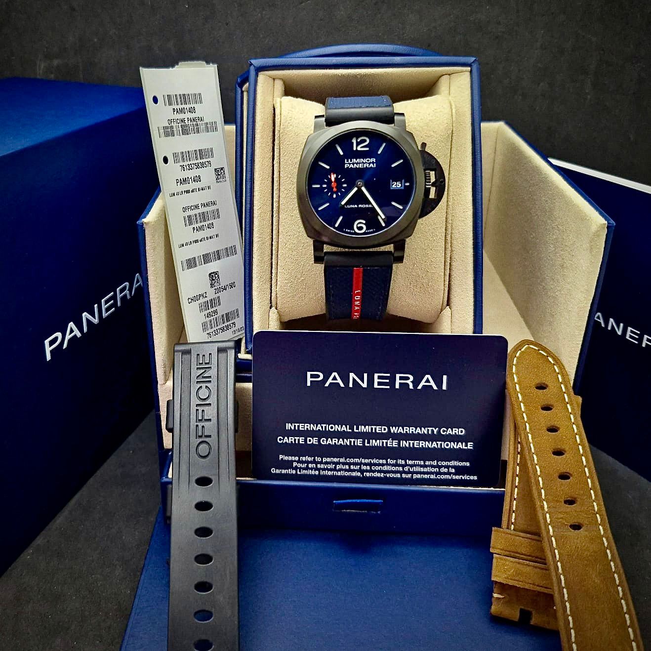 PANERAI LUMINOR LUNA ROSSA