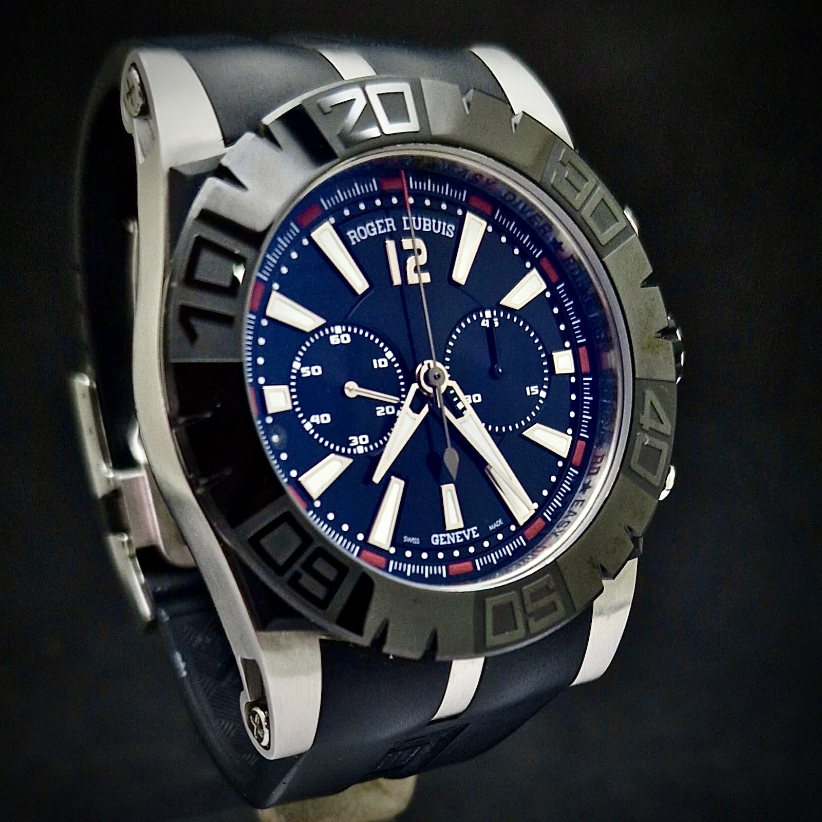 ROGER DUBUIS EASY DIVER  CHRONOGRAPH  LIMITED EDITION