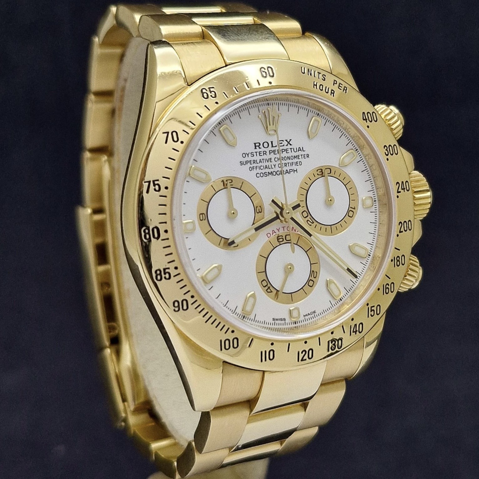 ROLEX COSMOGRAPH DAYTONA - YELLOW GOLD