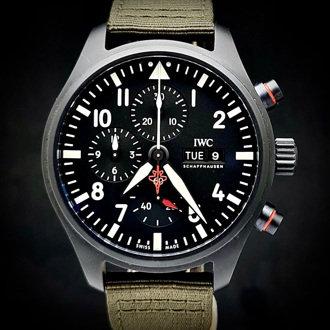 IWC PILOT CHRONOGRAPH TOP GUN SFTI LIMITED
