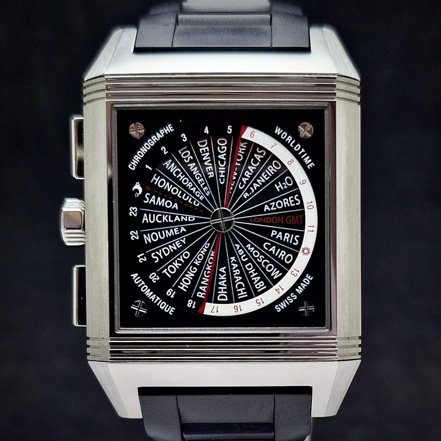 JAEGER-LECOULTRE REVERSO SQUADRA WORLD TIME