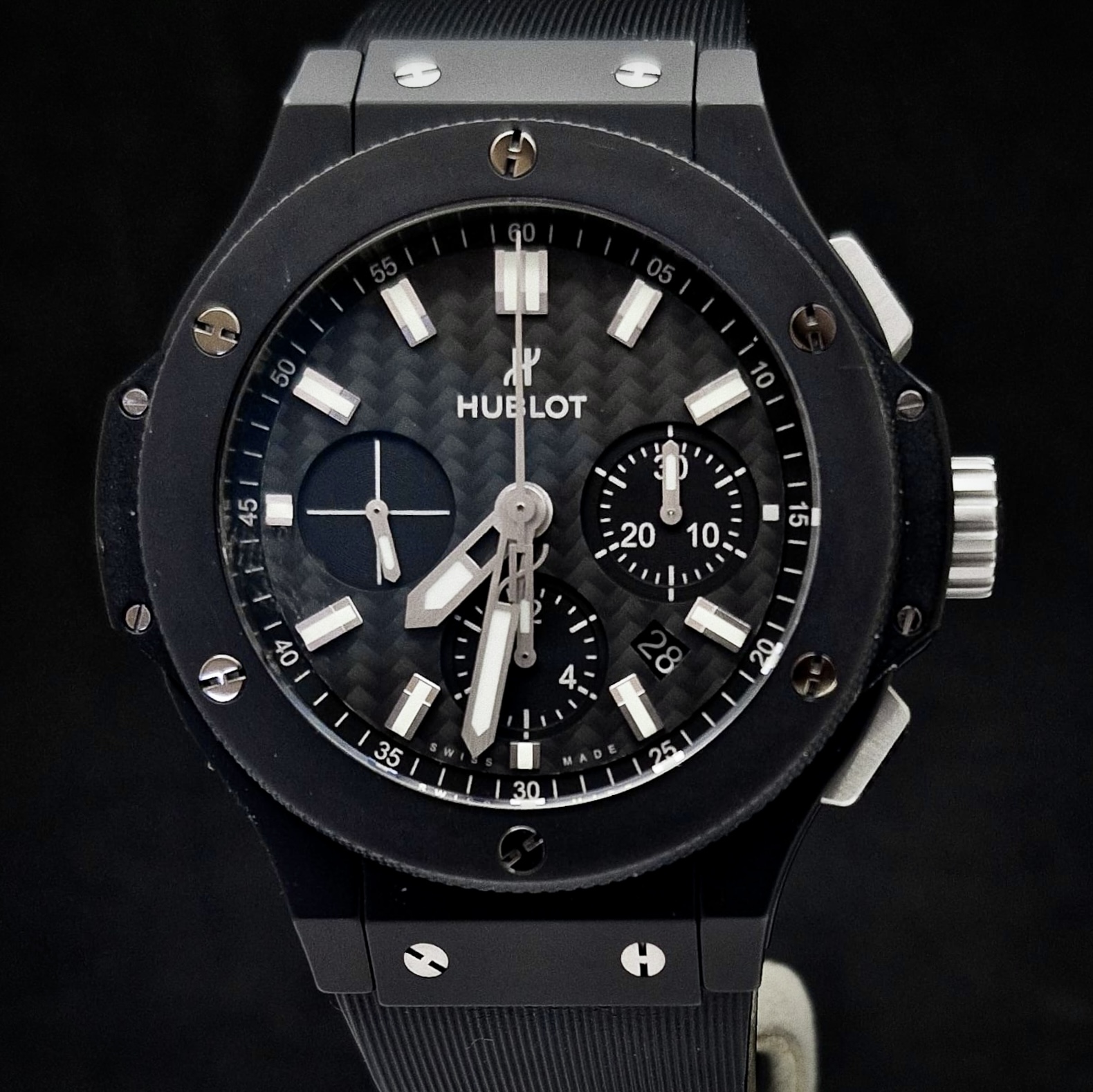 HUBLOT BIG BANG CHRONOGRAPH BLACK MAGIC