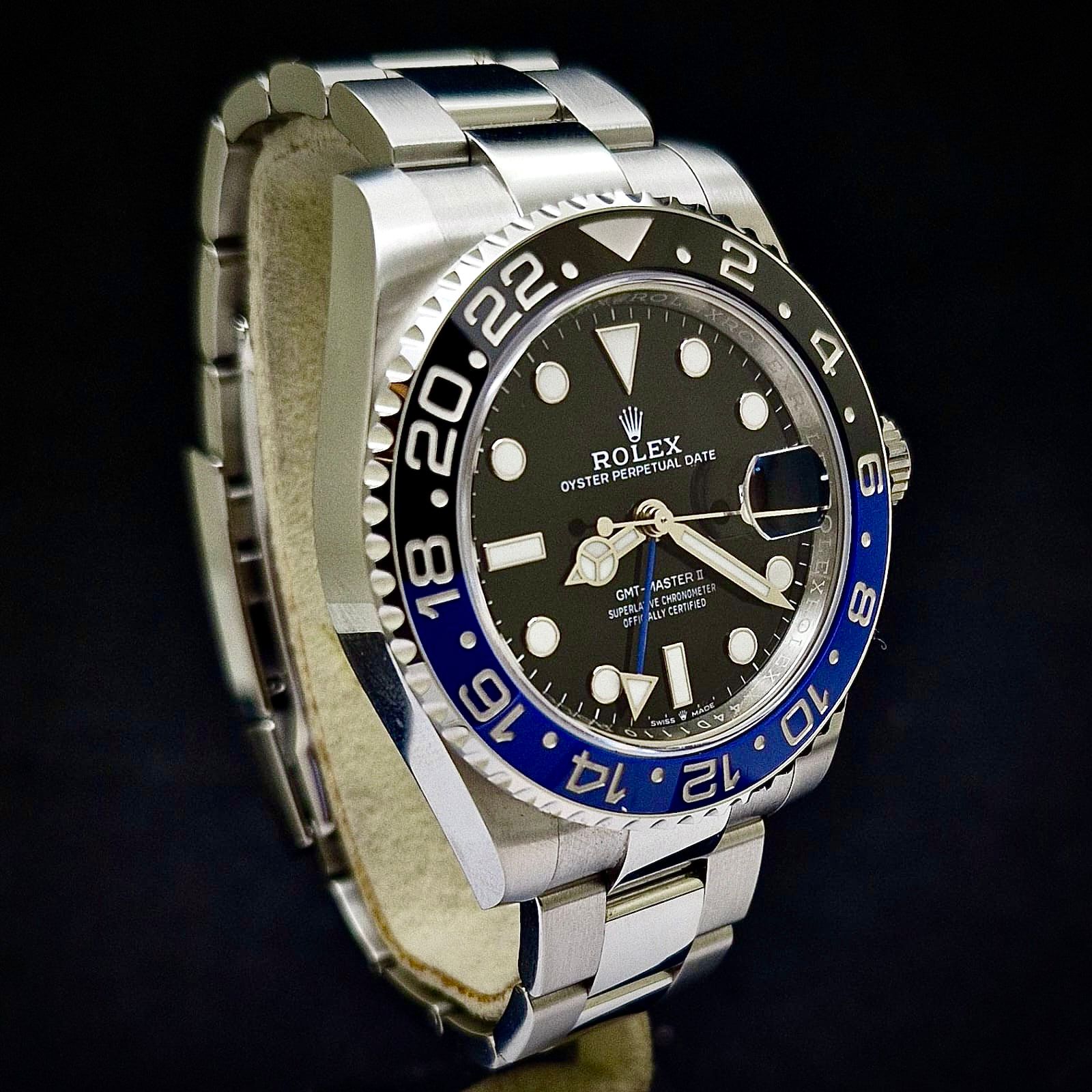 ROLEX GMT MASTER II - BATMAN