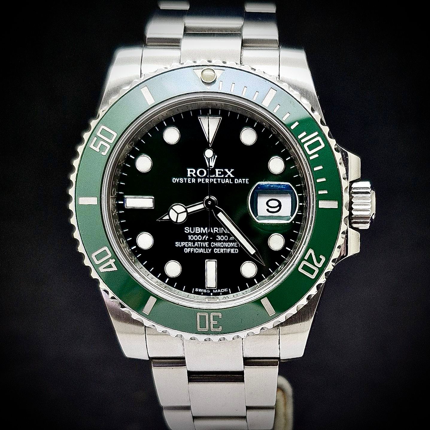 ROLEX SUBMARINER DATE - HULK