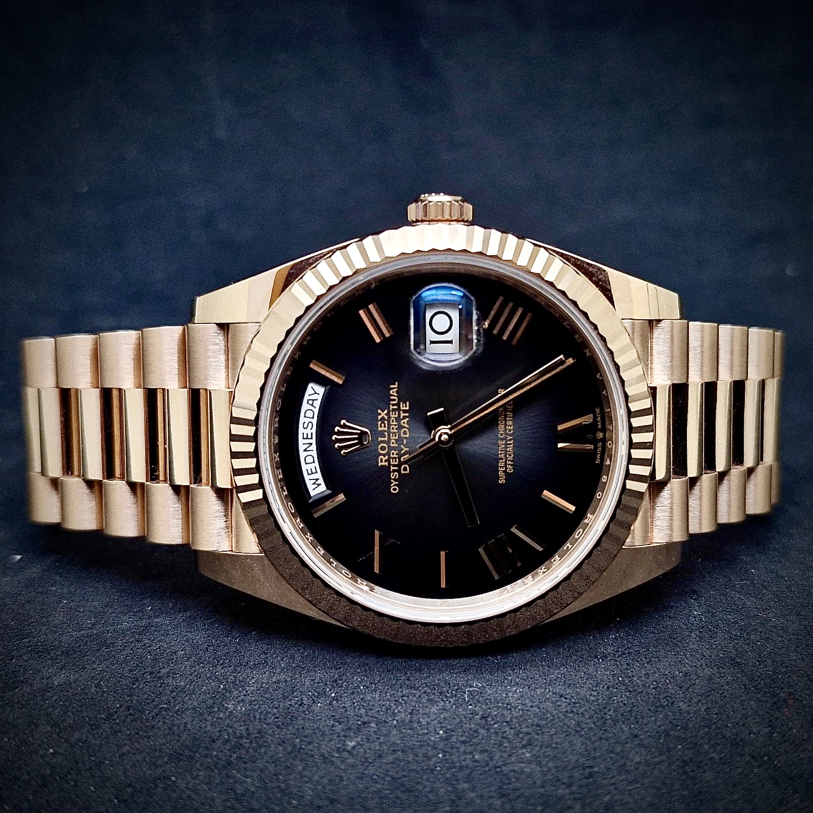 ROLEX DAY-DATE 40 ROSE GOLD