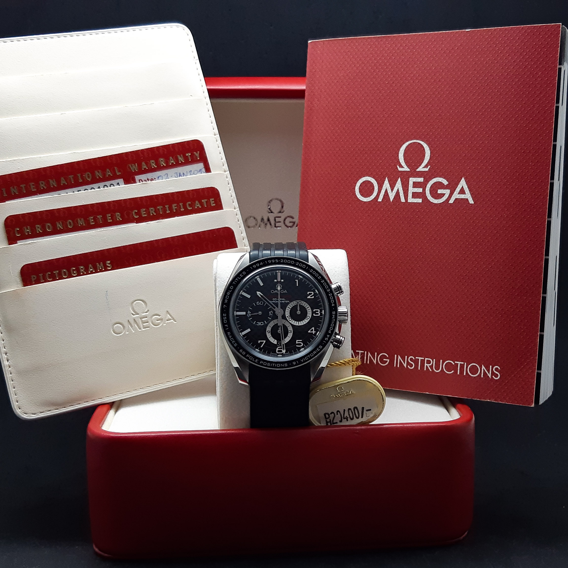 OMEGA SPEEDMASTER THE LENGEND  SCHUMACHER