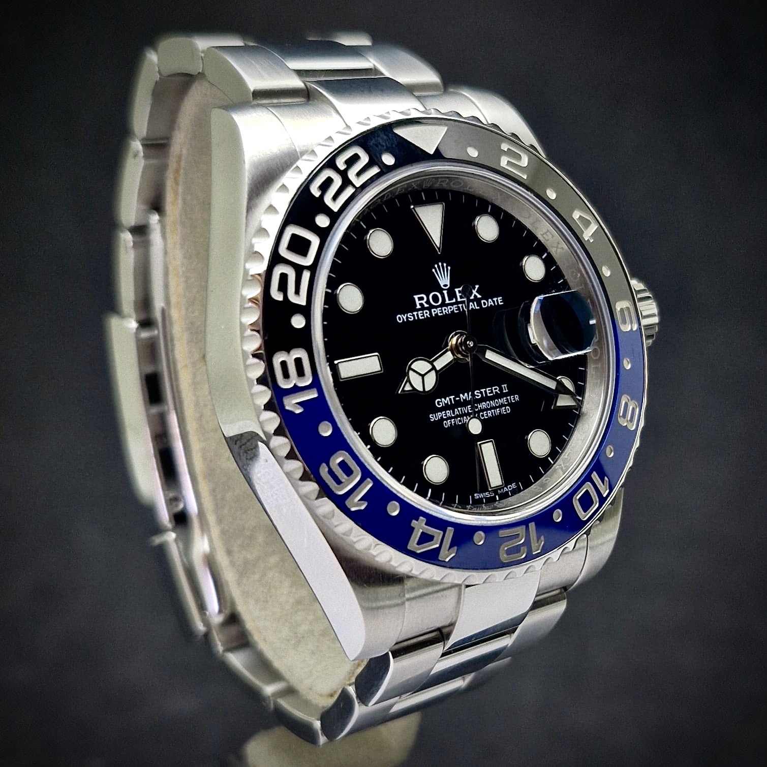 ROLEX GMT MASTER II - BATMAN