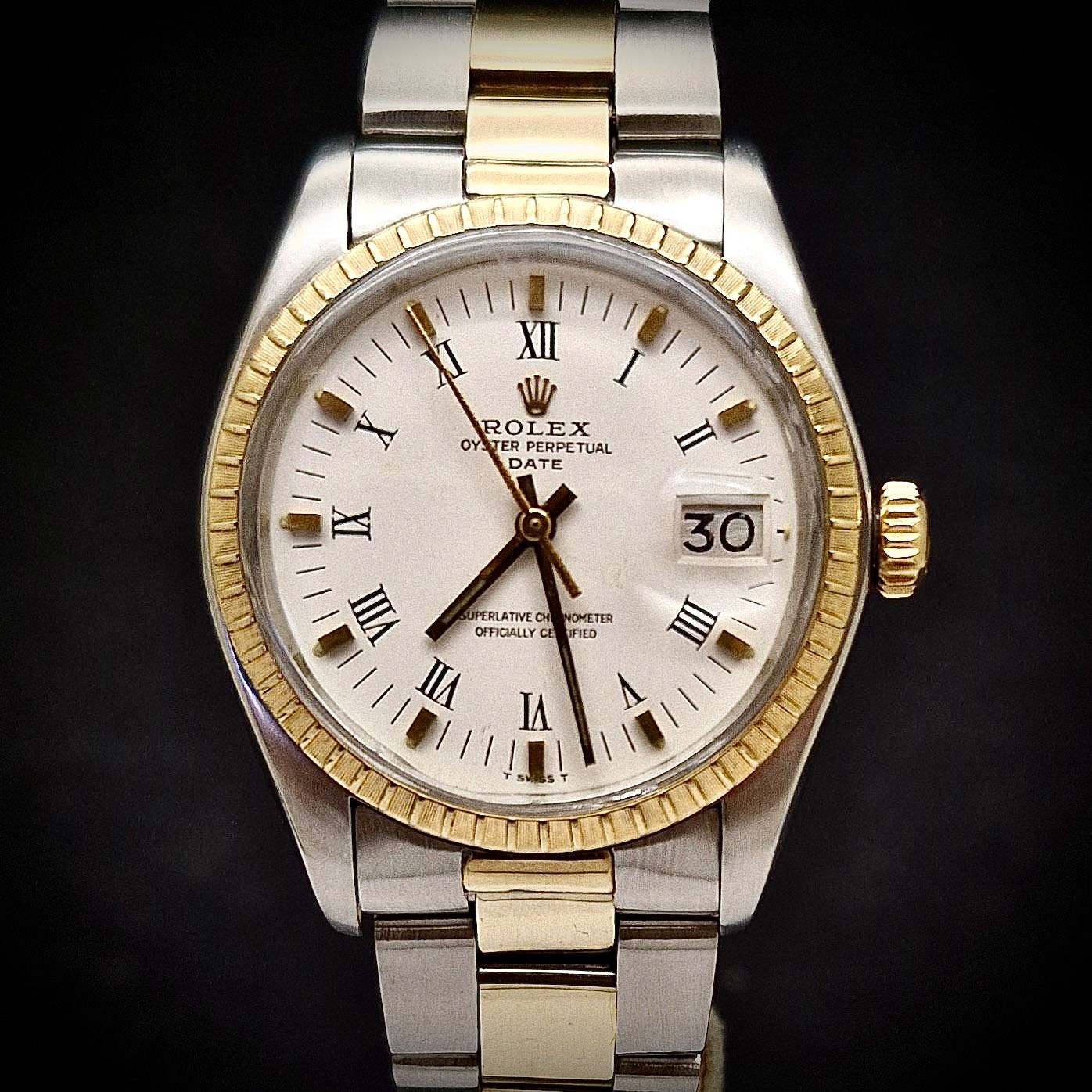 ROLEX OYSTER PERPETUAL DATE - VINTAGE