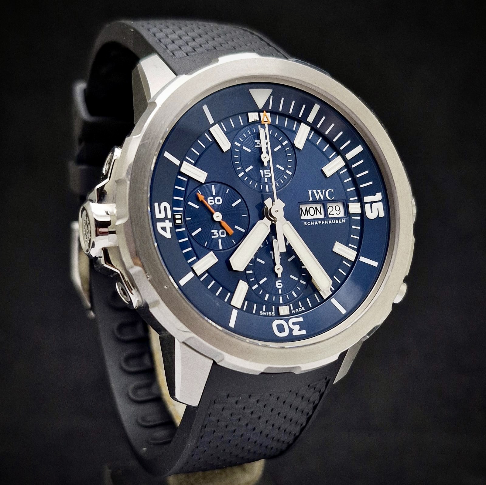 IWC AQUATIMER CHRONOGRAPH -JACQUES COUSTEAU