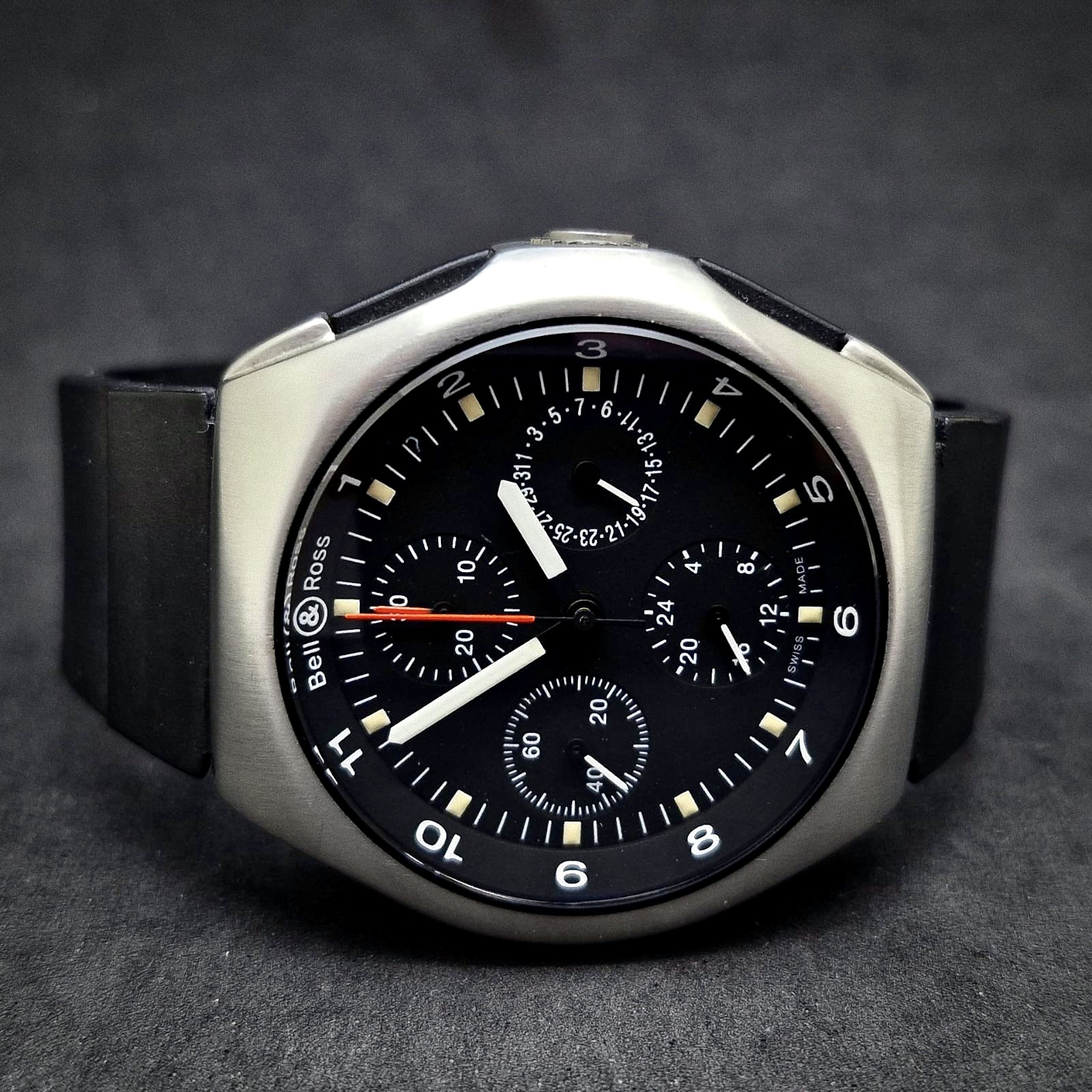 BELL & ROSS SPACE 3 GMT CHRONOGRAPH