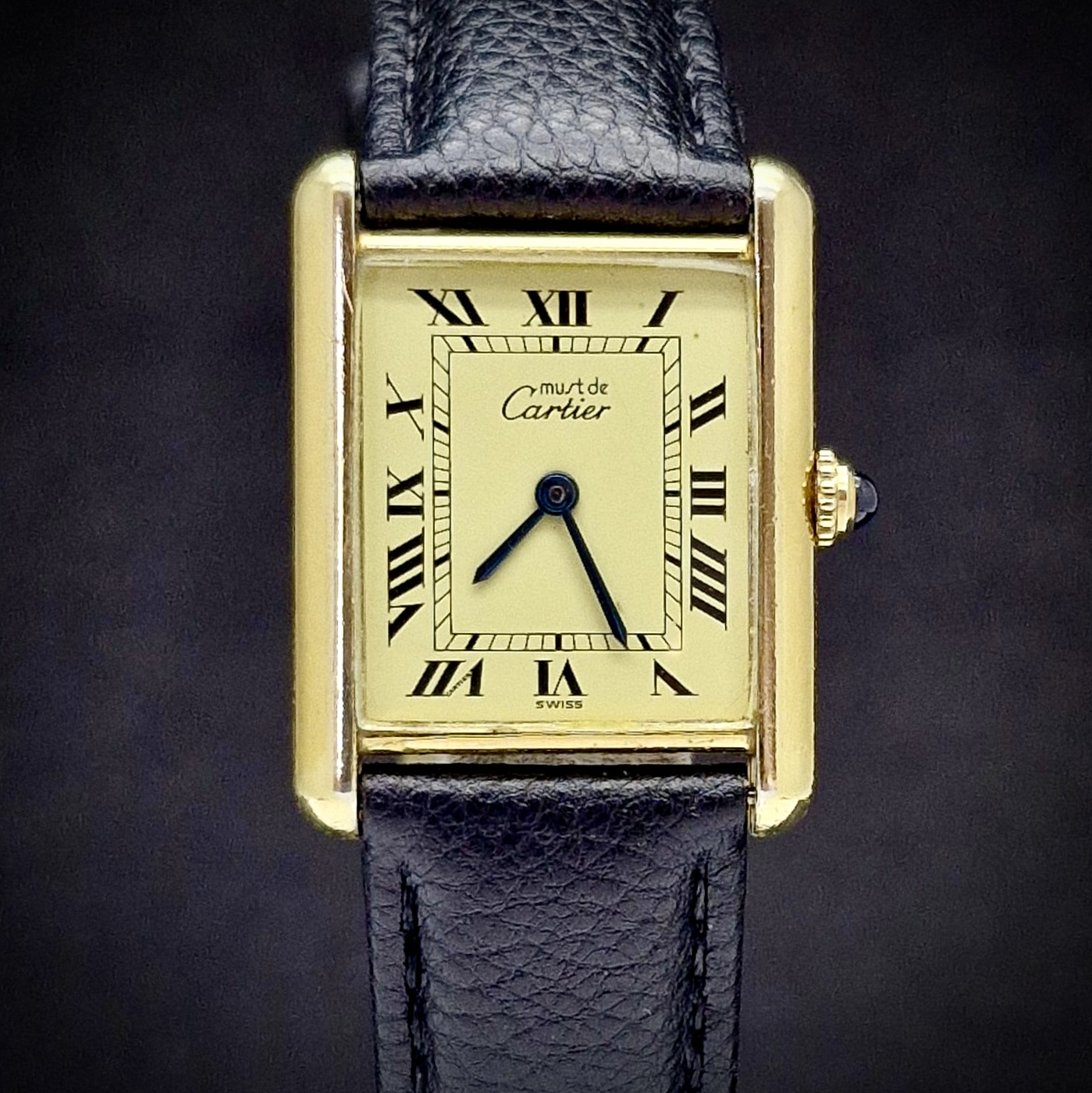 CARTIER TANK VERMEIL