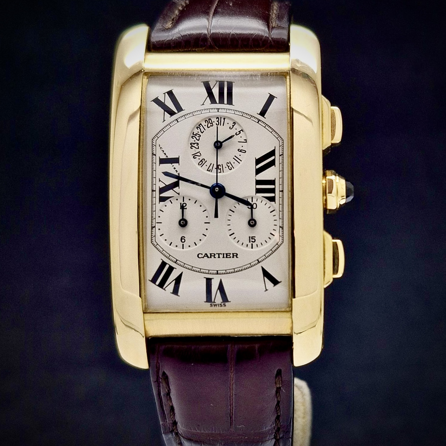 CARTIER TANK AMERICAINE CHRONOGRAPH