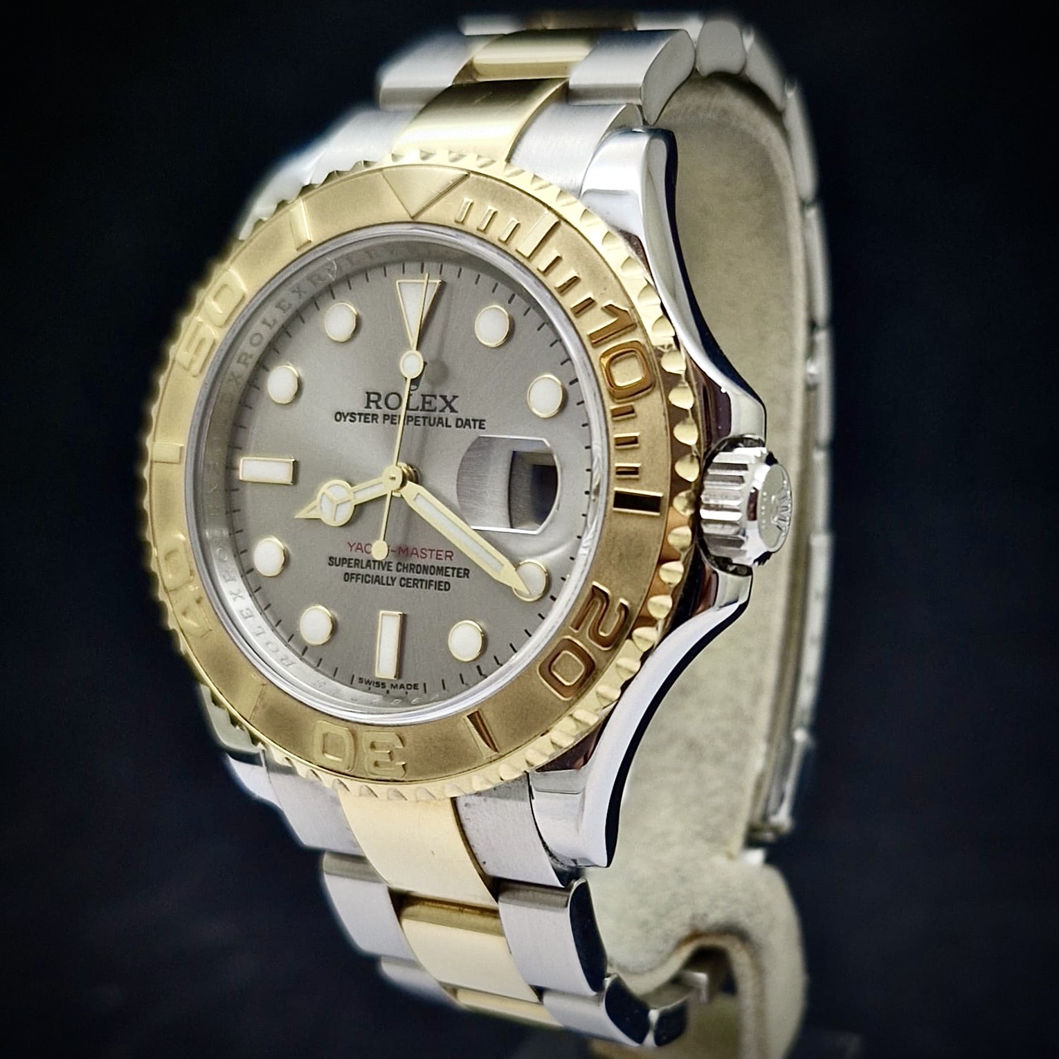 ROLEX YACHT-MASTER II GOLD & STELL