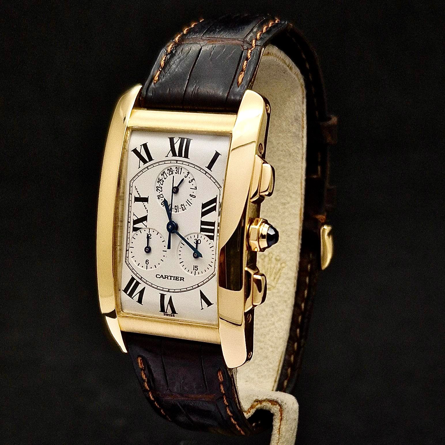 CARTIER TANK AMERICAINE CHRONOGRAPH
